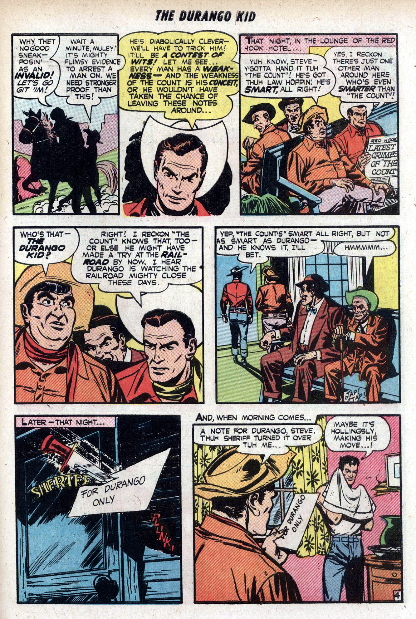 Read online Charles Starrett as The Durango Kid comic -  Issue #15 - 29
