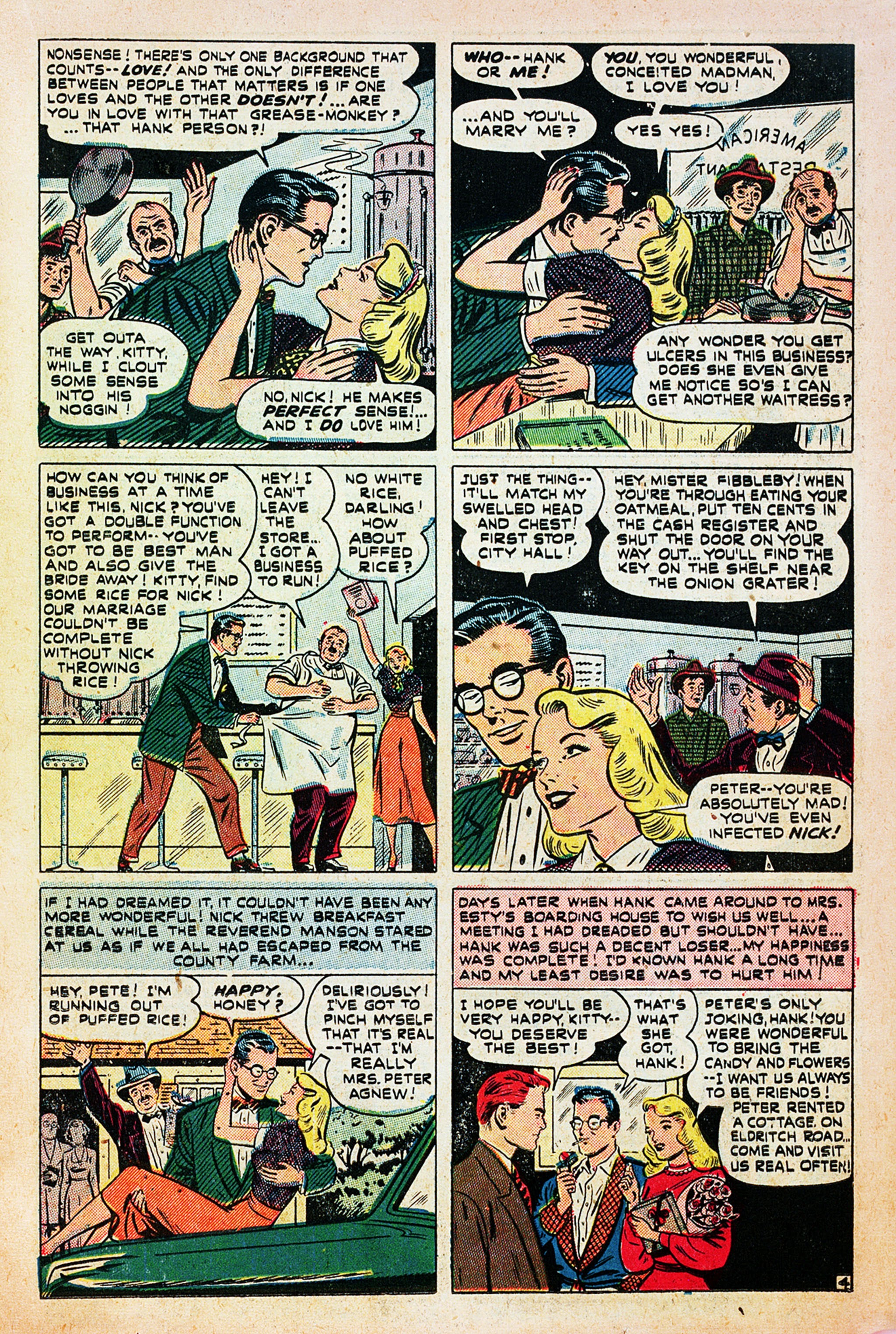 Read online Girl Comics (1949) comic -  Issue #4 - 17