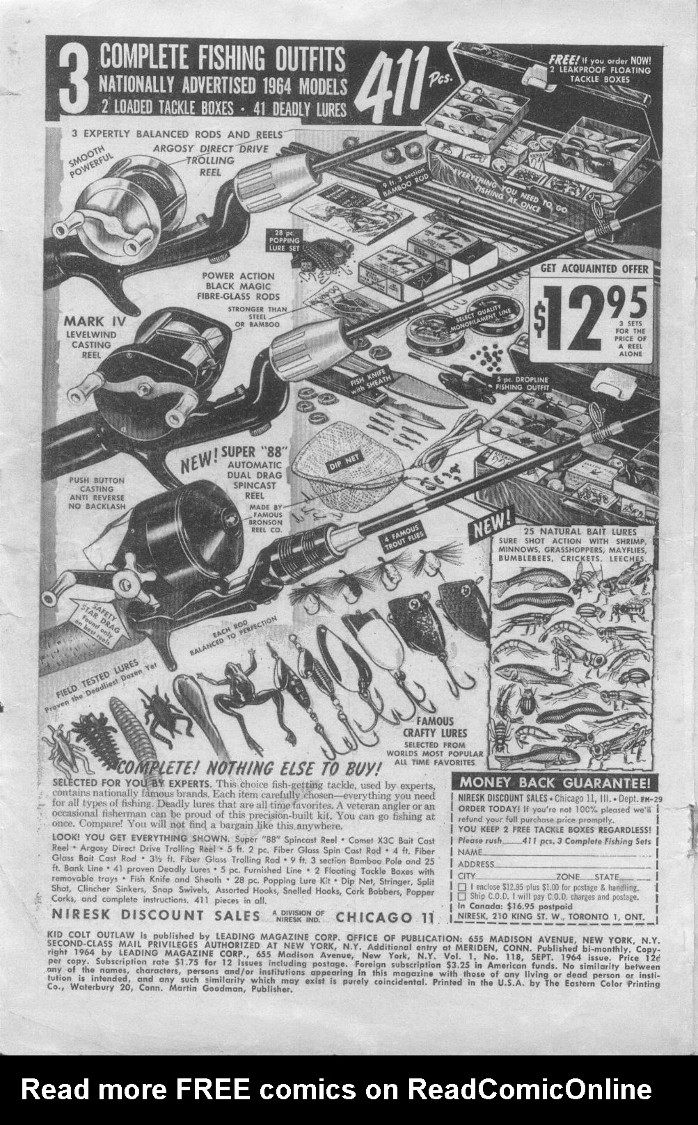 Read online Kid Colt Outlaw comic -  Issue #118 - 2