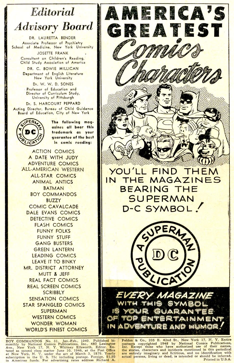 Read online Boy Commandos comic -  Issue #31 - 2