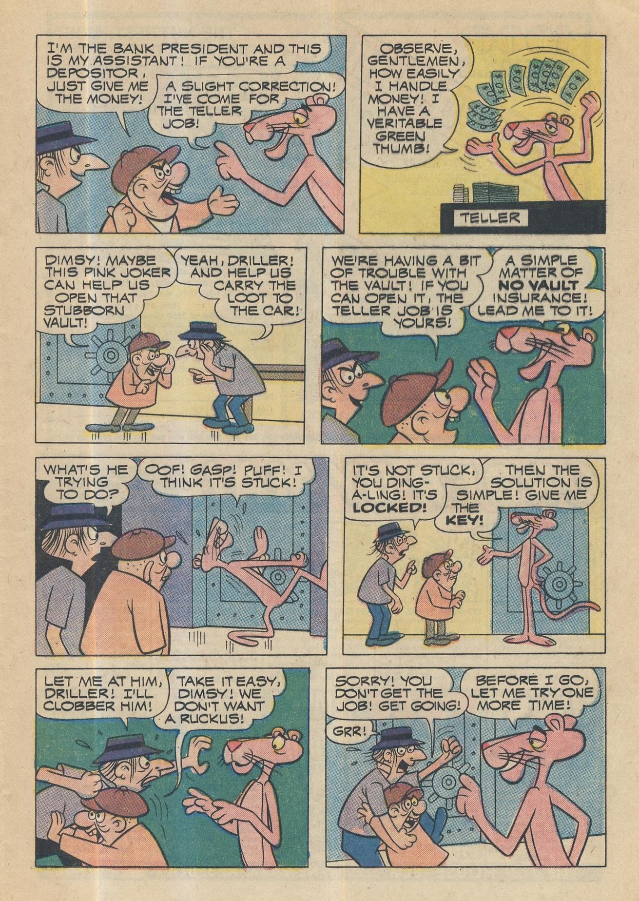 Read online The Pink Panther (1971) comic -  Issue #13 - 13
