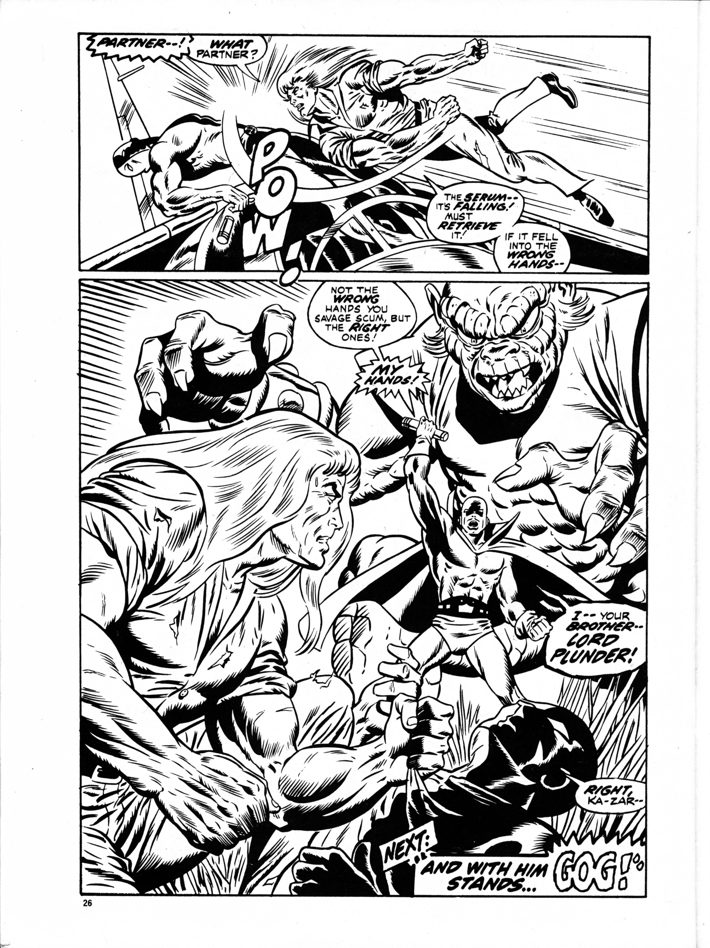 Read online Planet of the Apes (1974) comic -  Issue #68 - 26