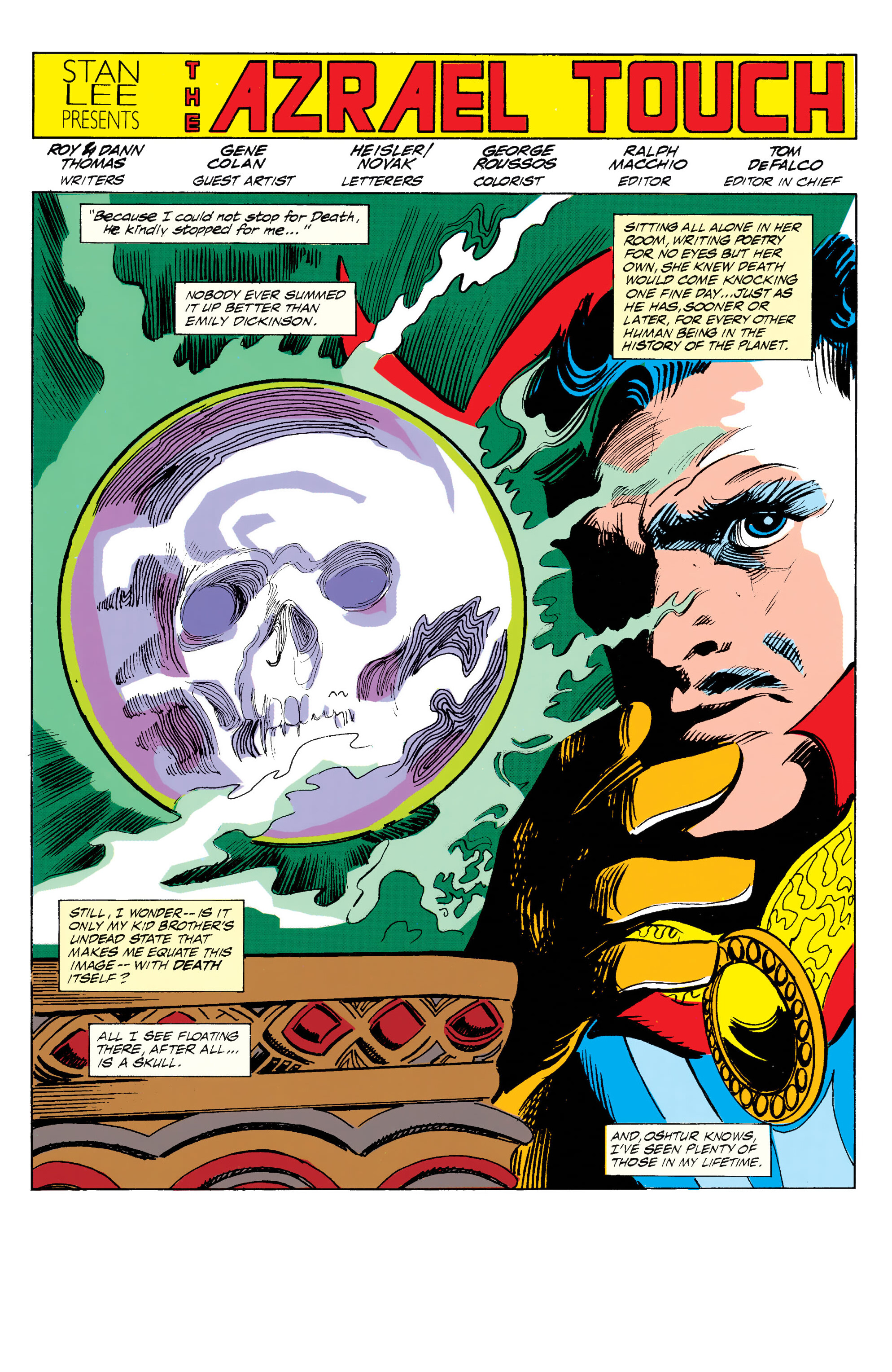 Read online Doctor Strange, Sorcerer Supreme Omnibus comic -  Issue # TPB 1 (Part 6) - 4
