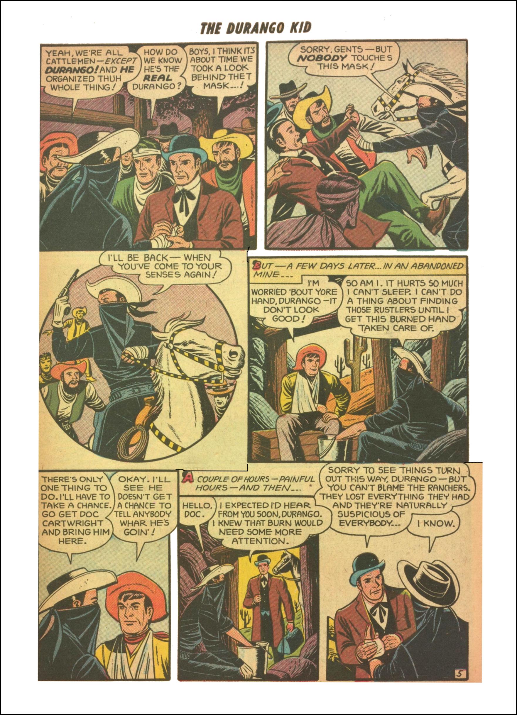 Read online Charles Starrett as The Durango Kid comic -  Issue #27 - 7
