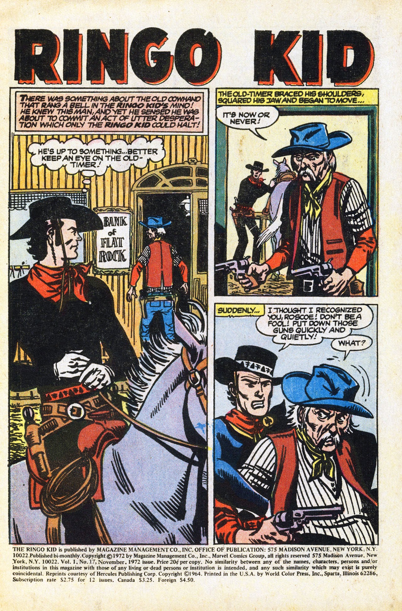 Read online Ringo Kid (1970) comic -  Issue #17 - 3