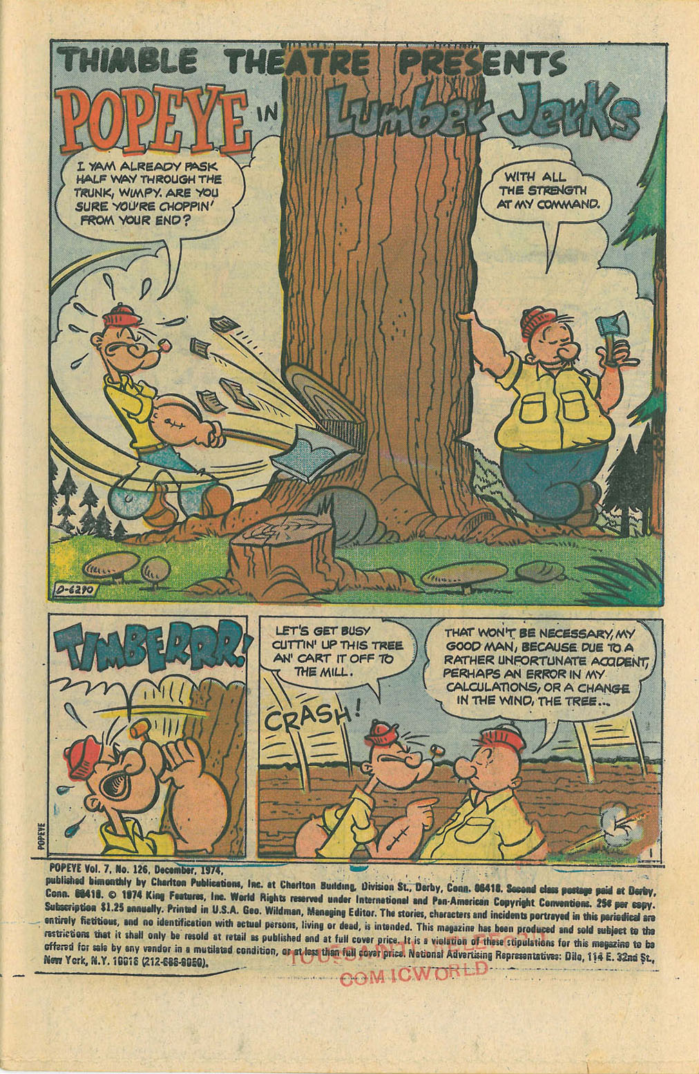 Read online Popeye (1948) comic -  Issue #126 - 3