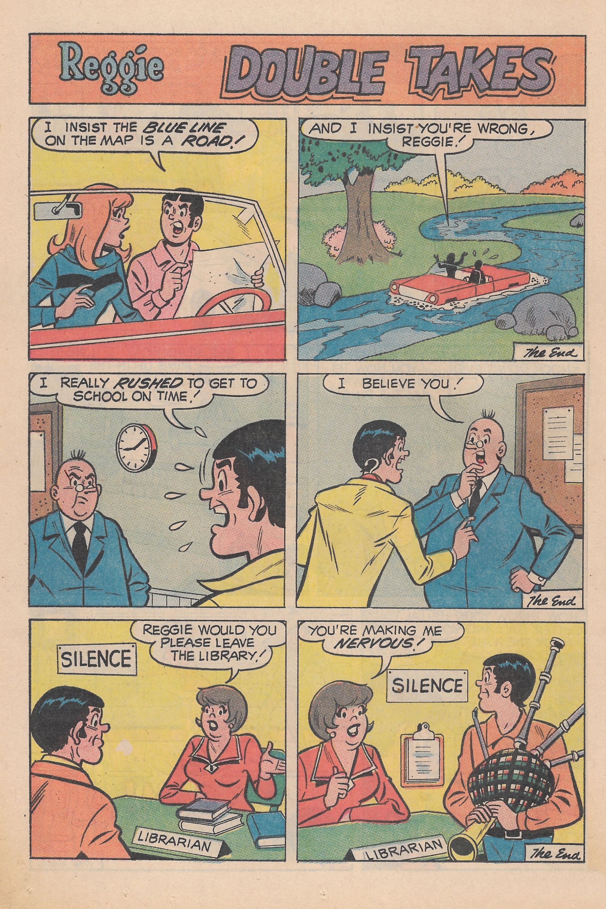 Read online Reggie's Wise Guy Jokes comic -  Issue #13 - 46