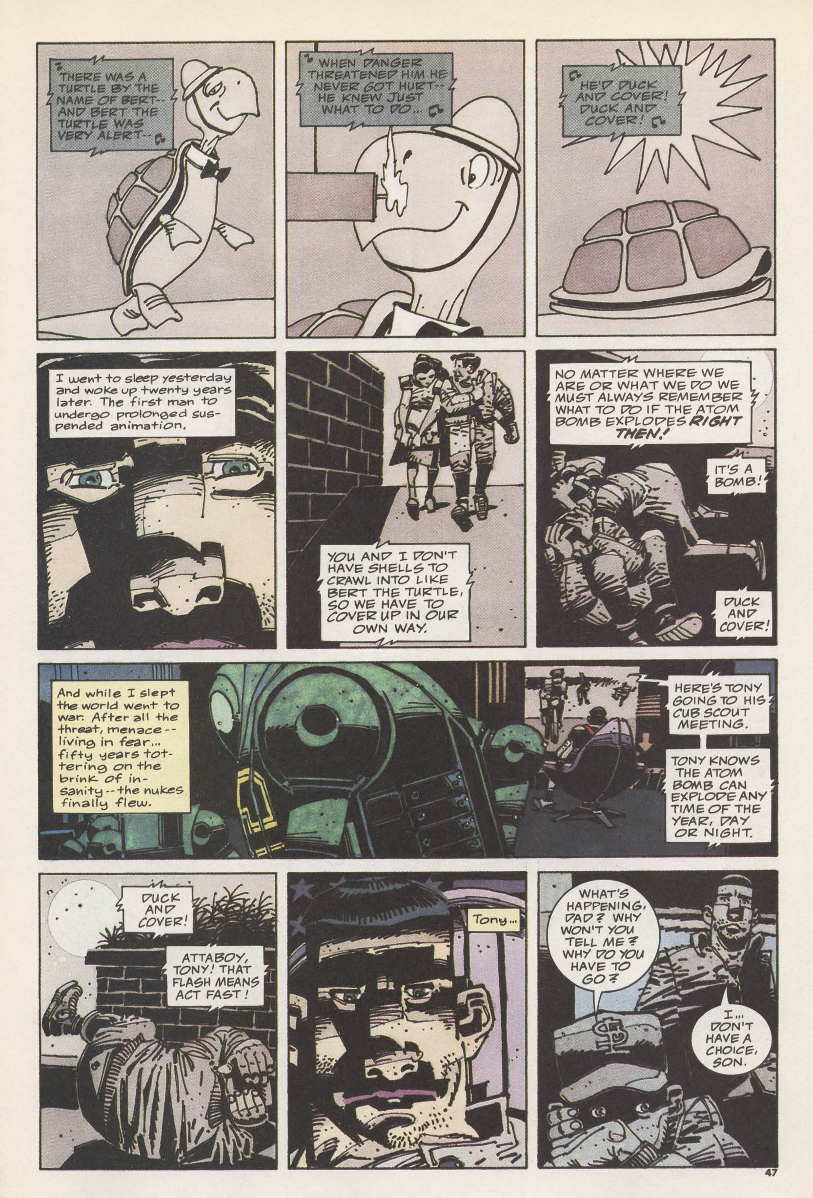 Read online Meltdown (1991) comic -  Issue #1 - 45