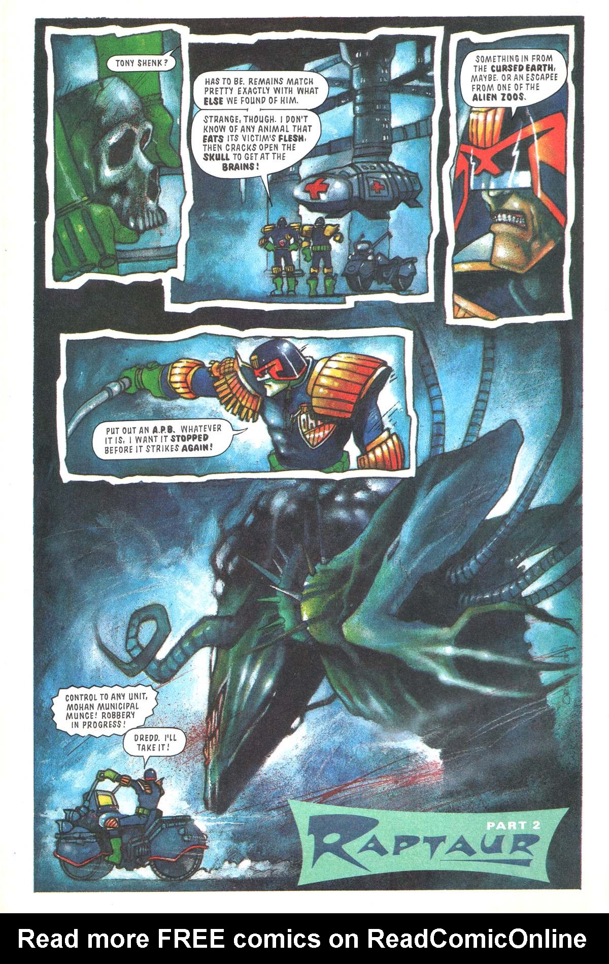Read online Judge Dredd: The Megazine comic -  Issue #12 - 4