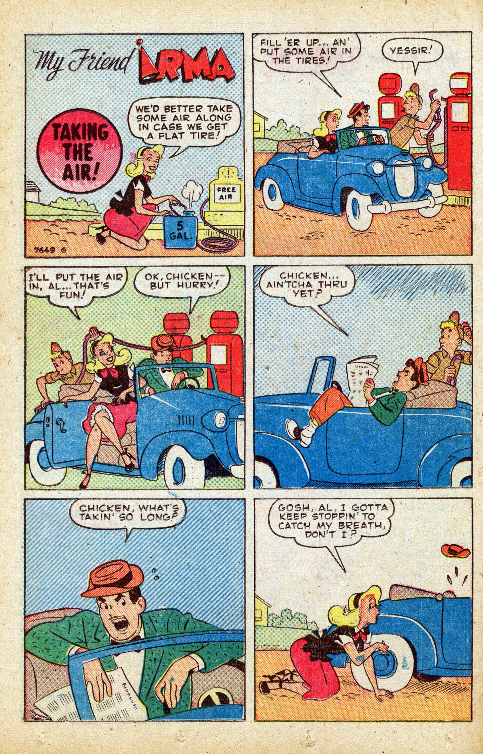 Read online My Friend Irma comic -  Issue #6 - 36