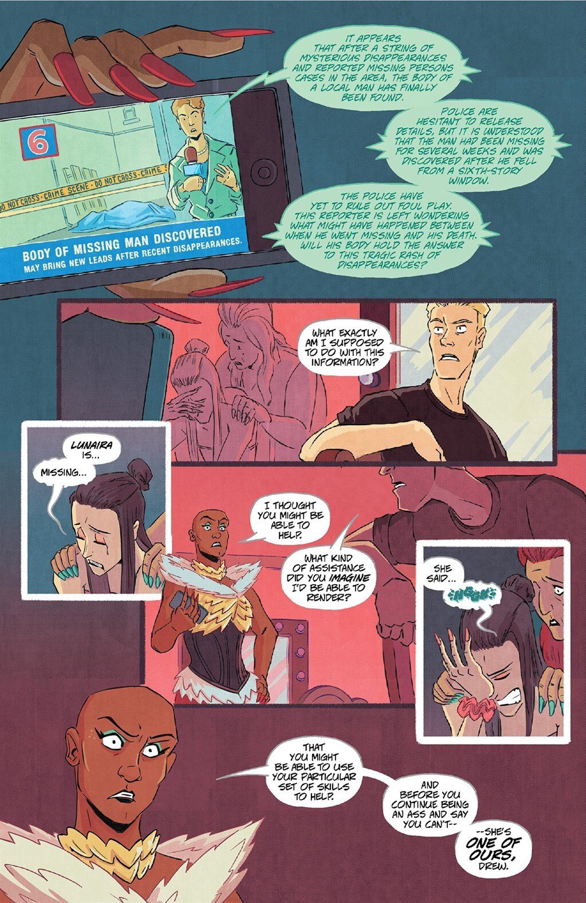 Read online Death Drop: Drag Assassin comic -  Issue #1 - 15
