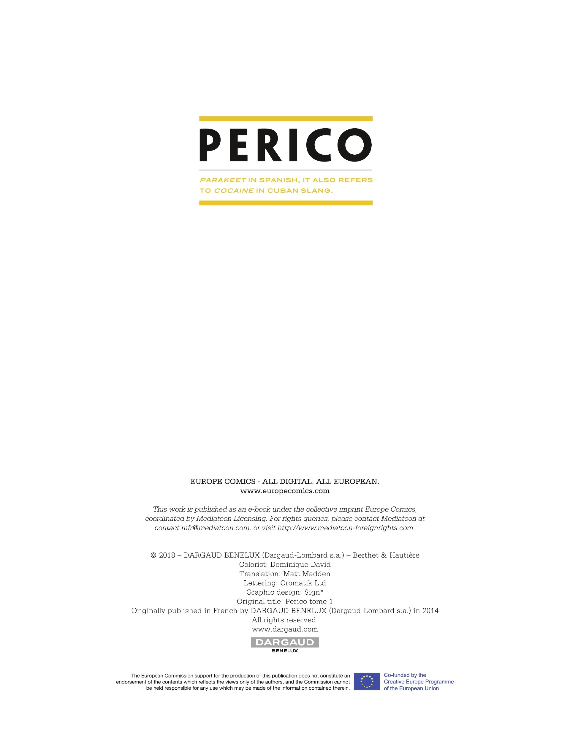 Read online Perico comic -  Issue #1 - 65