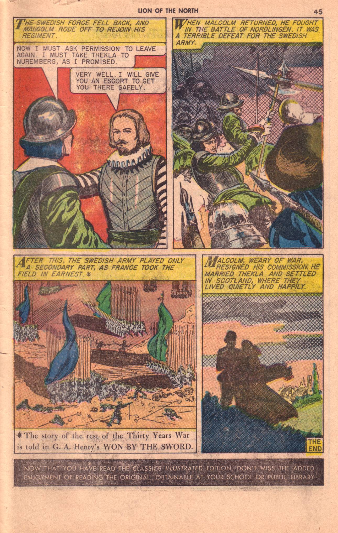 Read online Classics Illustrated comic -  Issue #155 - 47