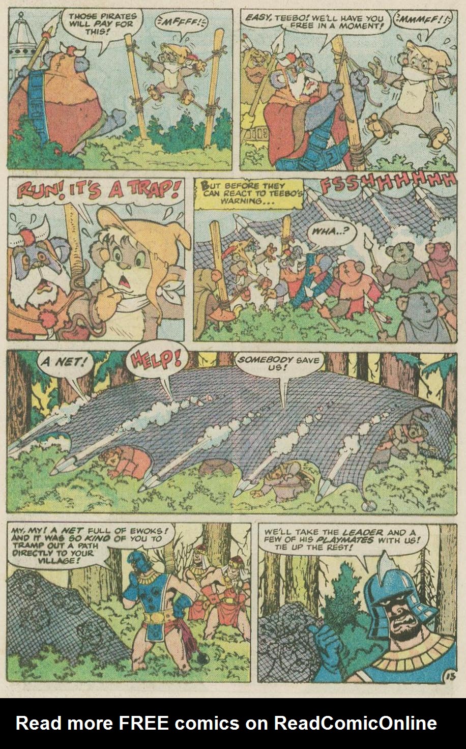 Read online Ewoks (1987) comic -  Issue #2 - 15