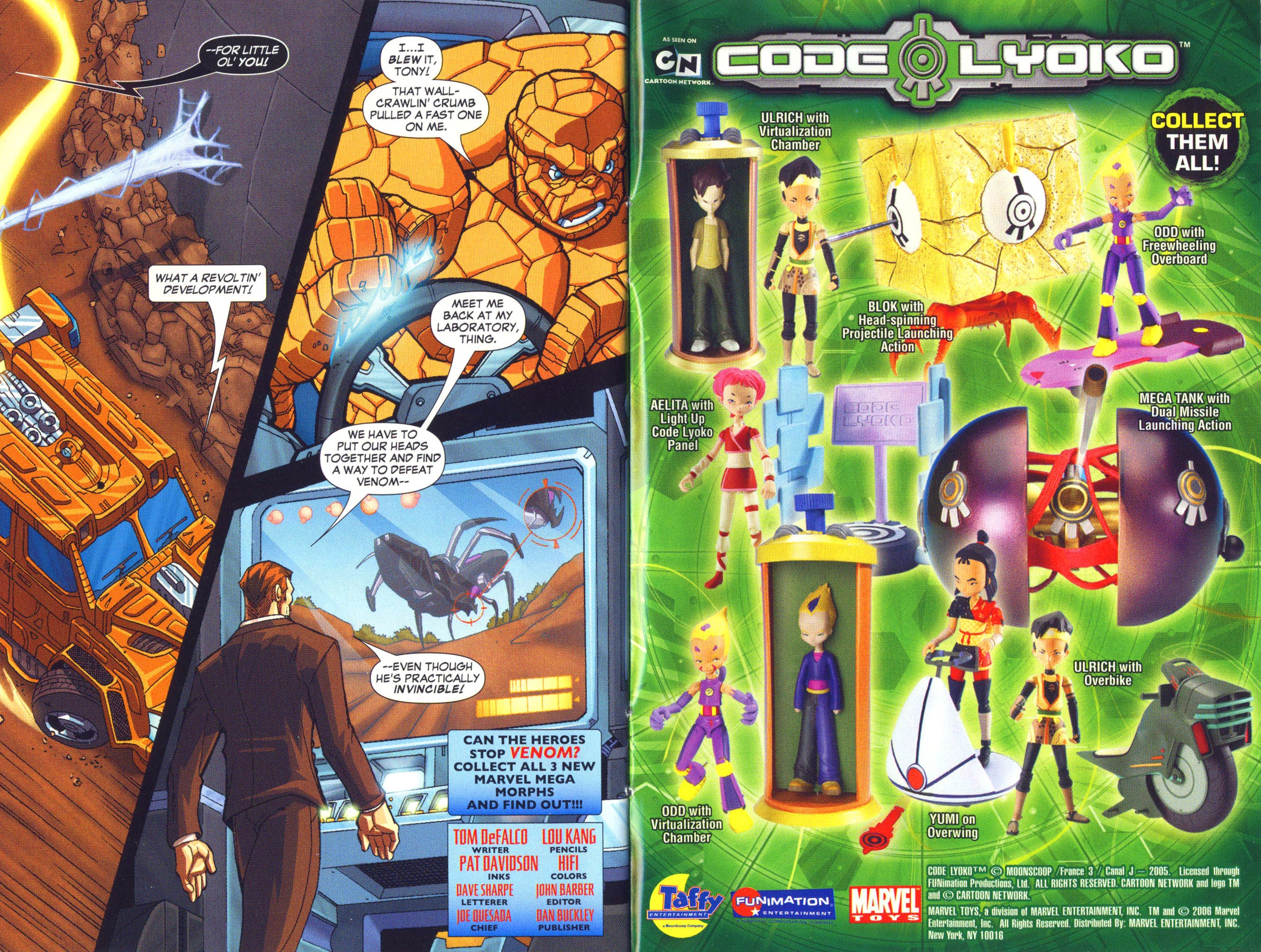 Read online Marvel Megamorphs comic -  Issue # Thing - 6