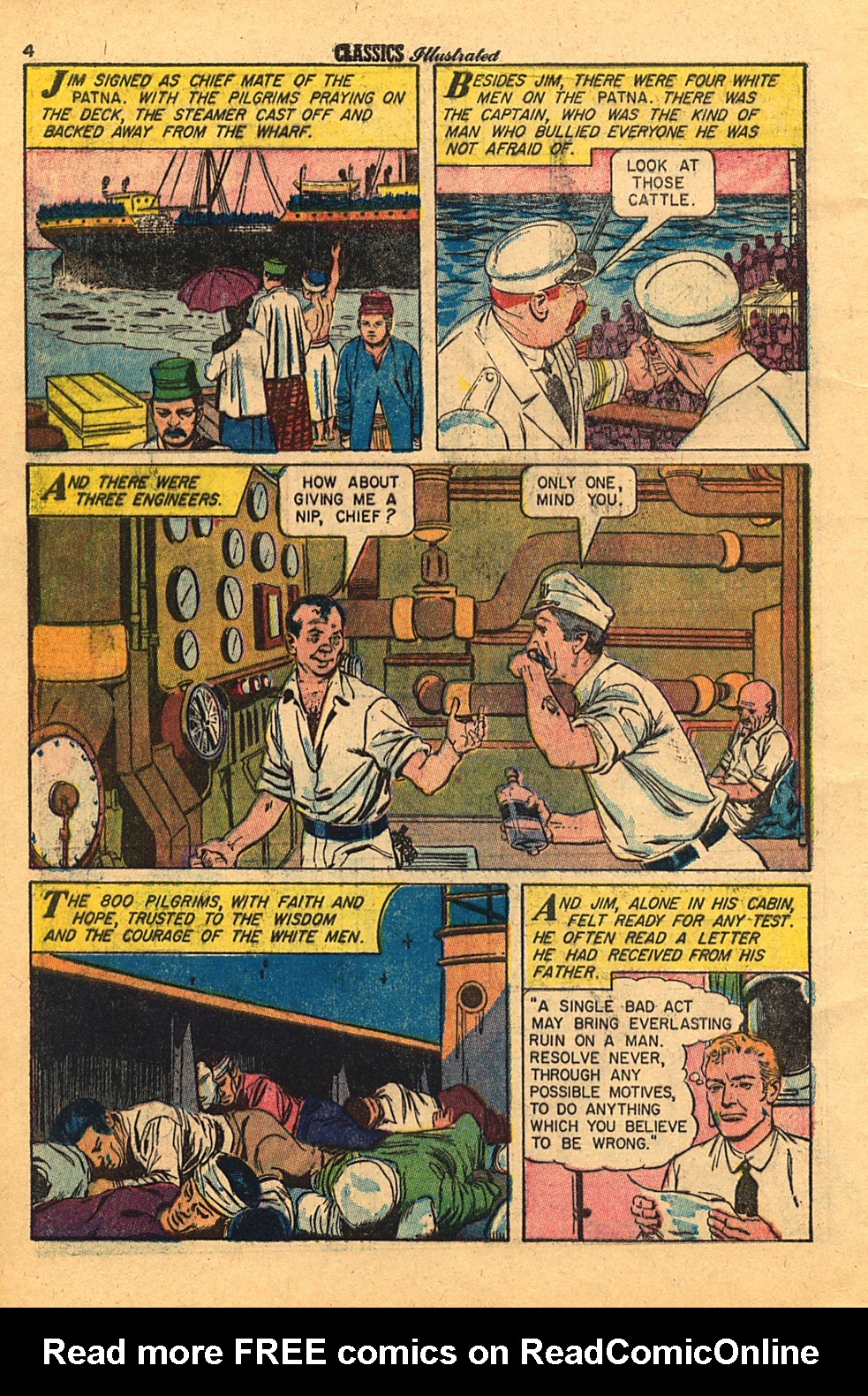 Read online Classics Illustrated comic -  Issue #136 - 6