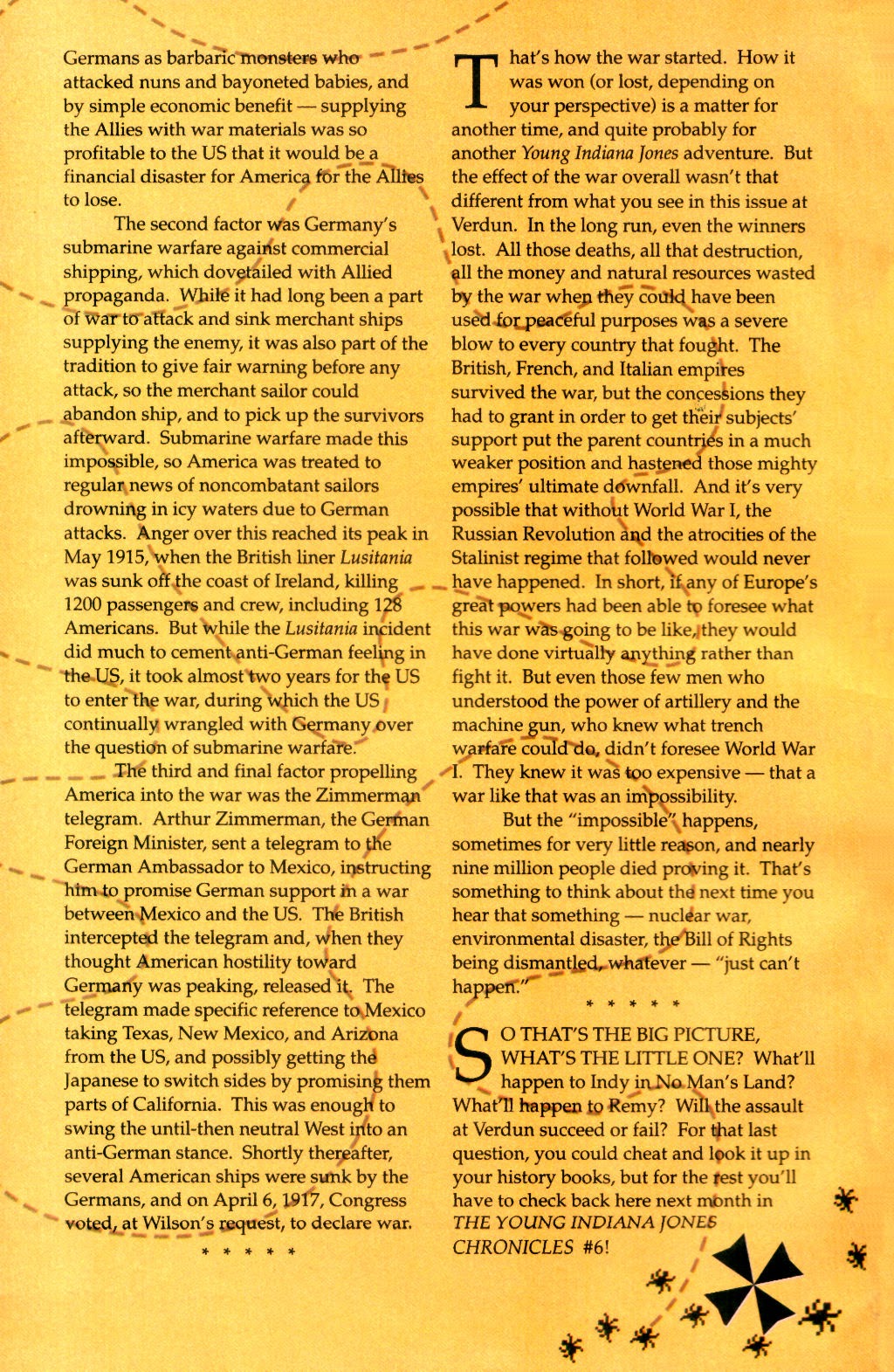 Read online Young Indiana Jones Chronicles comic -  Issue #5 - 30