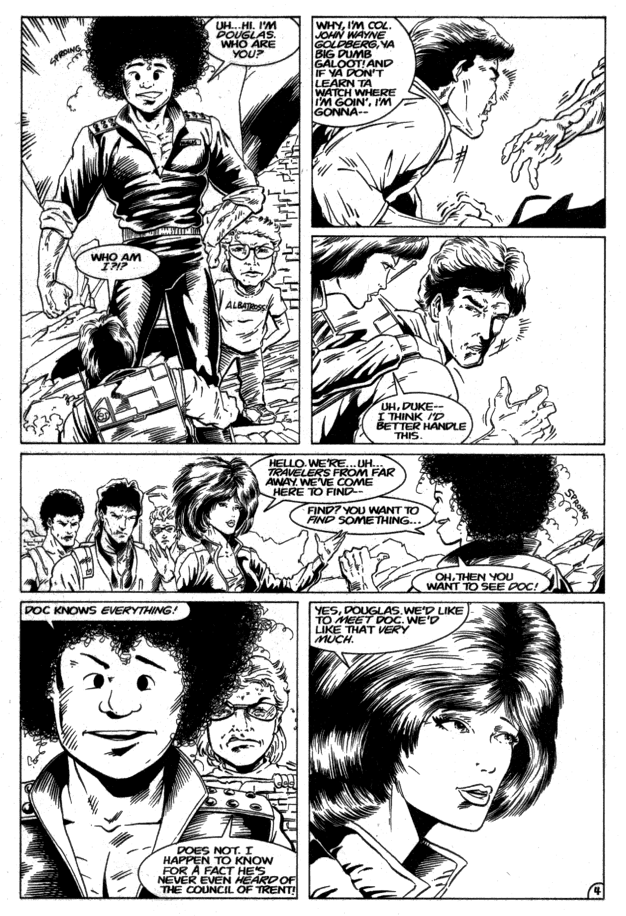 Read online Ex-Mutants (1986) comic -  Issue #5 - 7
