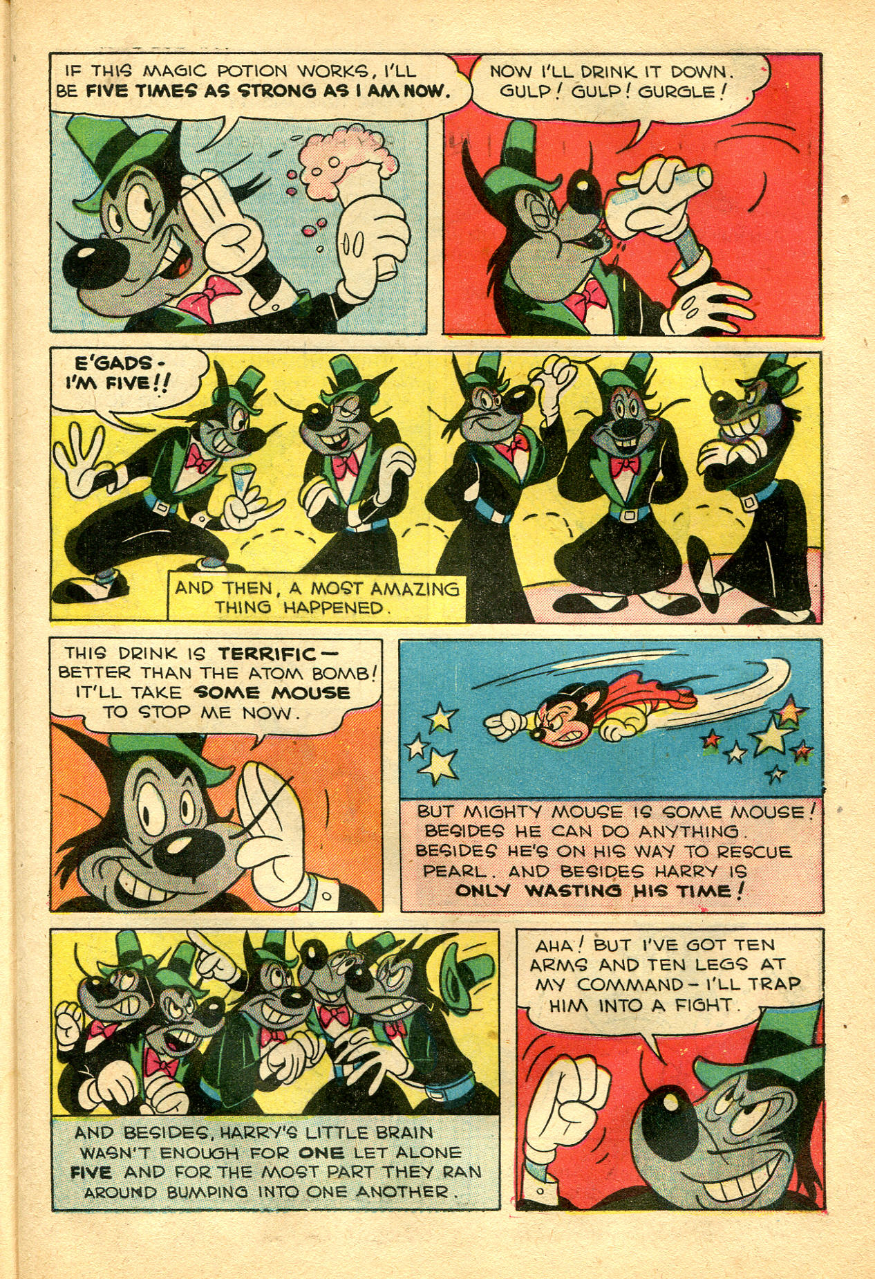 Read online Paul Terry's Mighty Mouse Comics comic -  Issue #43 - 37