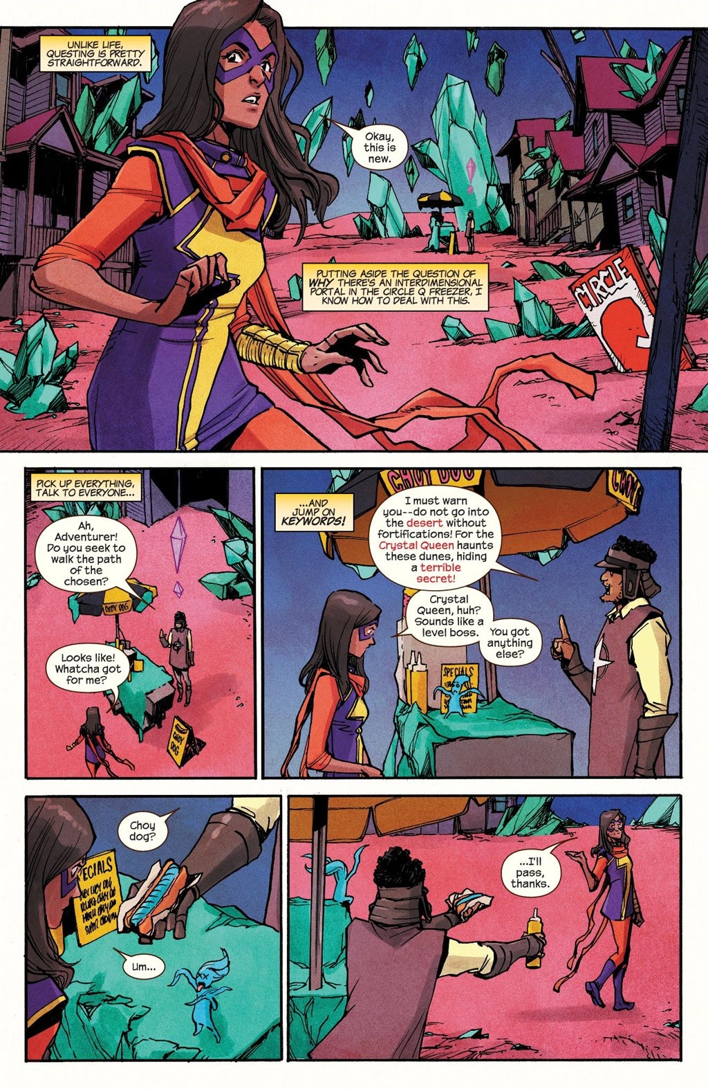 Read online Marvel-Verse (2020) comic -  Issue # Ms. Marvel - 69