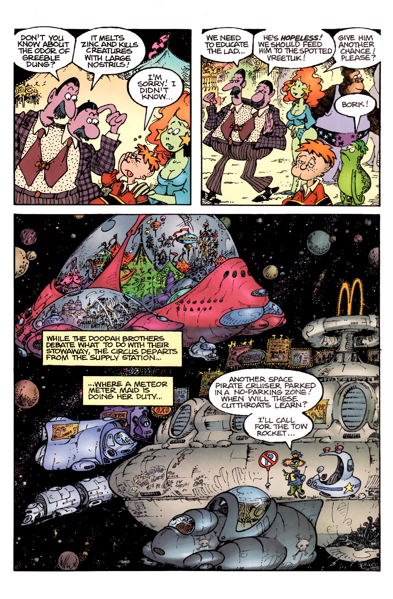 Read online Space Circus comic -  Issue #2 - 9