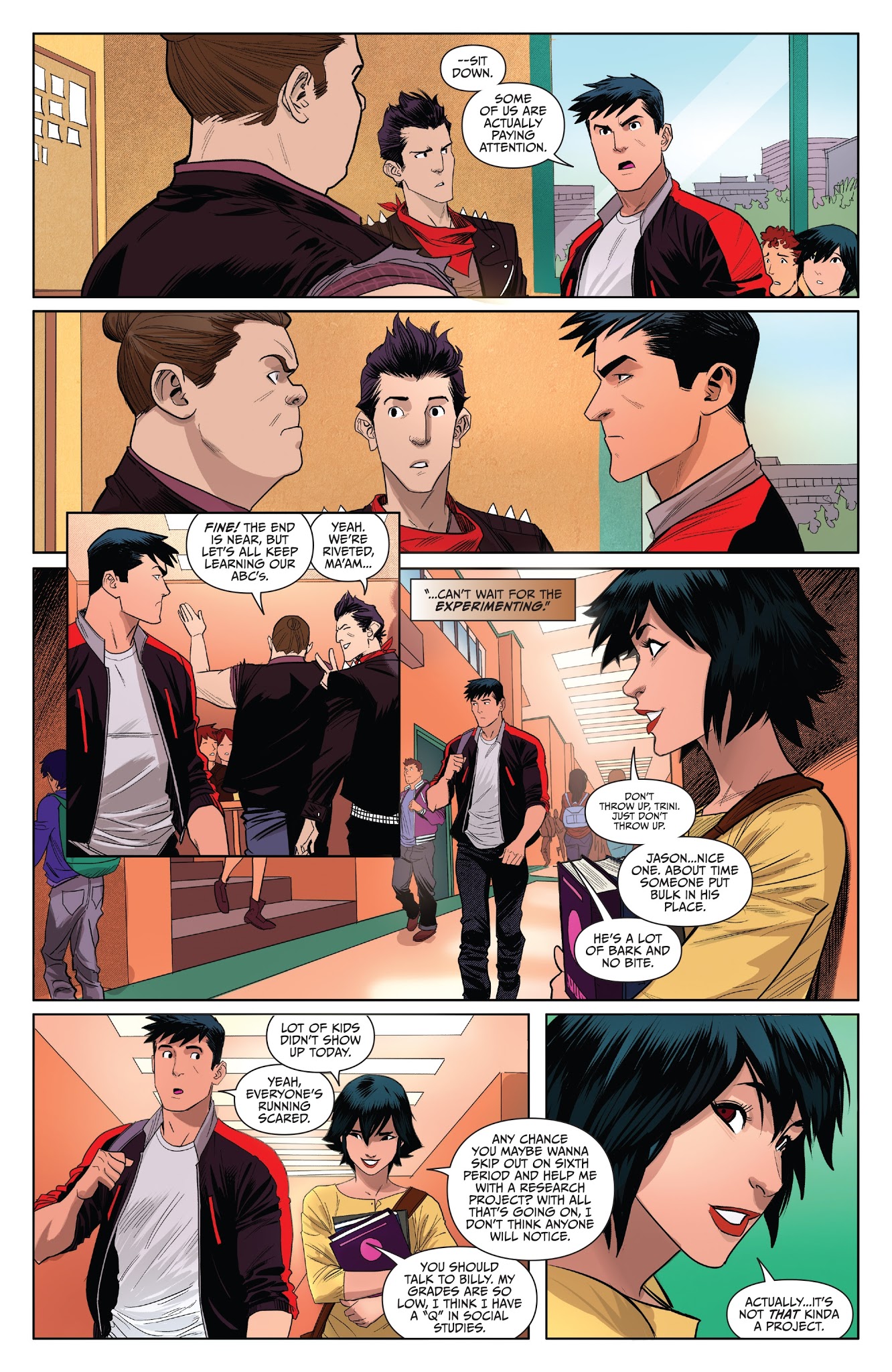 Read online Saban's Go Go Power Rangers comic -  Issue #2 - 12