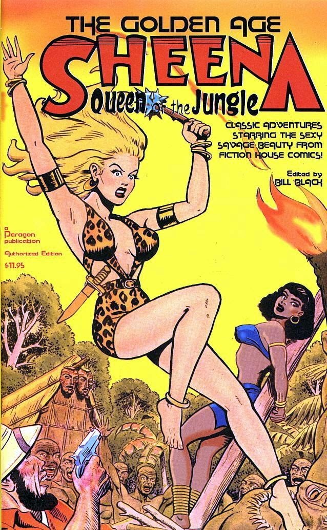 Read online Golden Age Sheena, Queen of the Jungle comic -  Issue # Full - 1