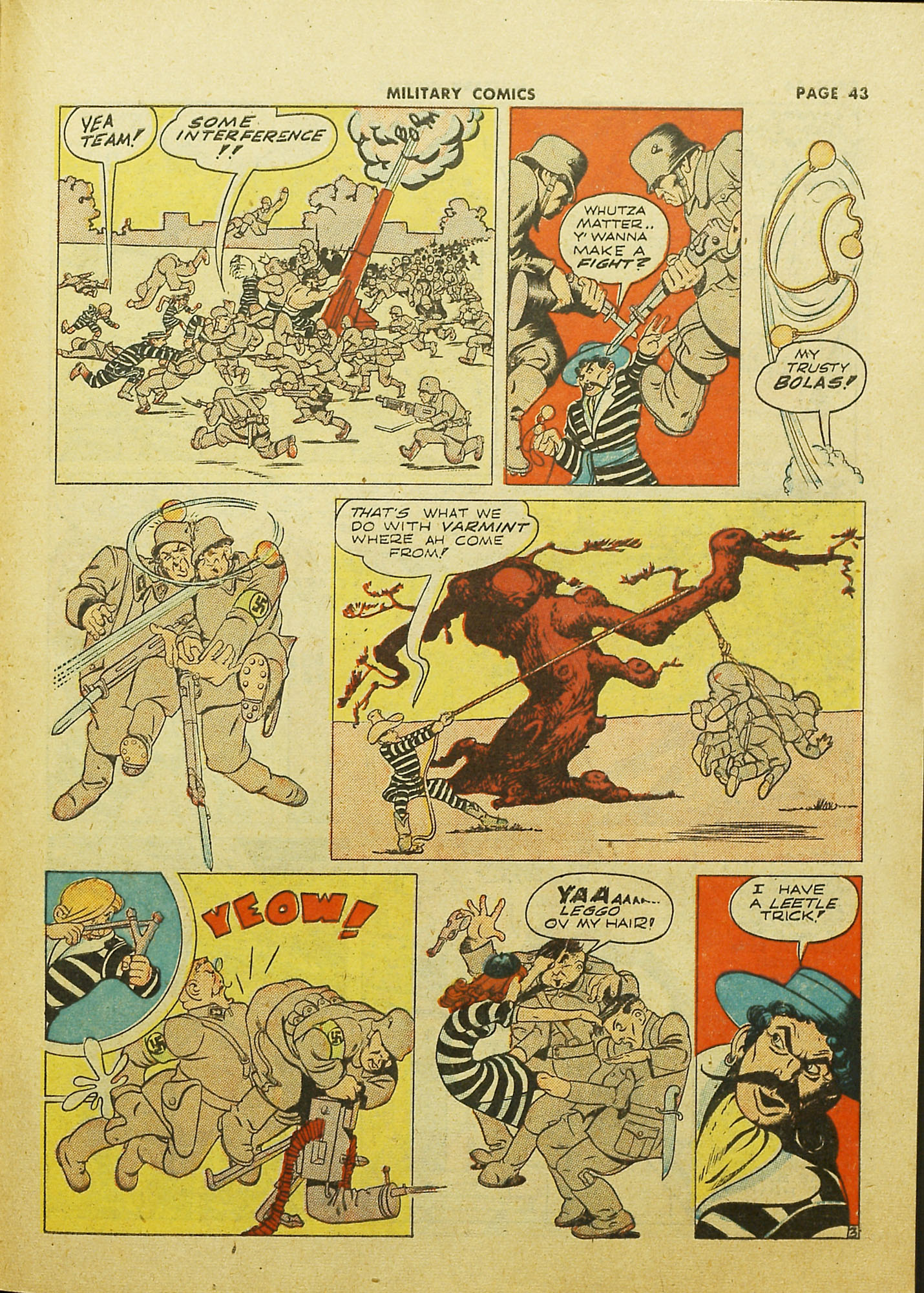 Read online Military Comics comic -  Issue #9 - 45