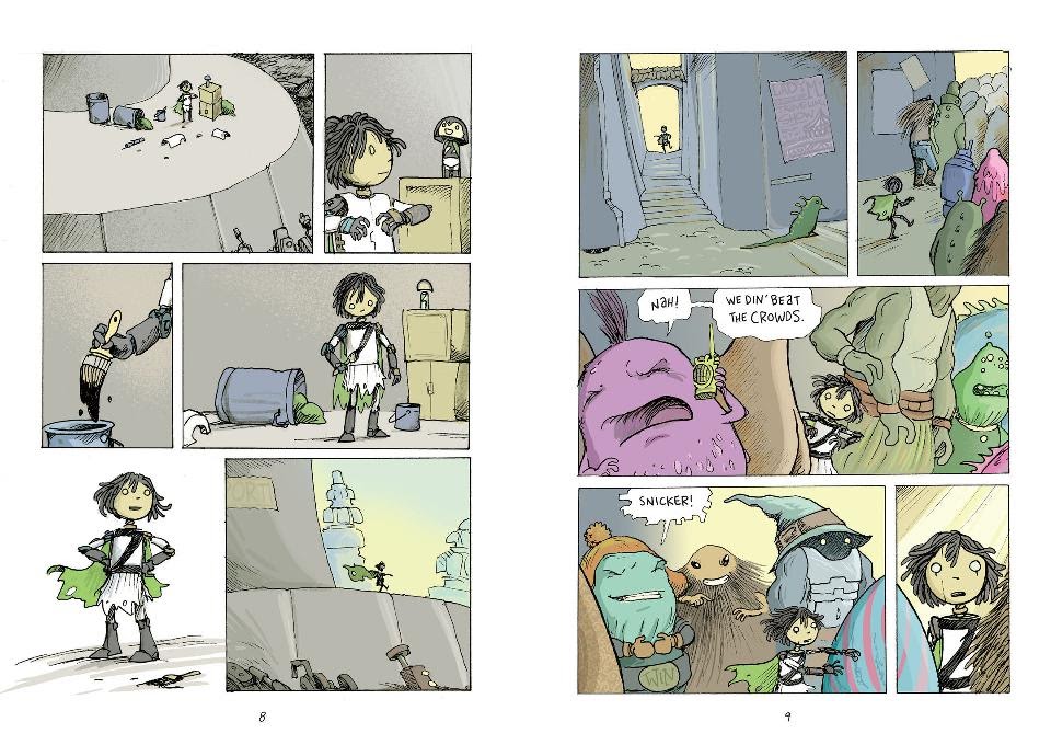 Read online Legends of Zita the Spacegirl comic -  Issue # TPB - 8