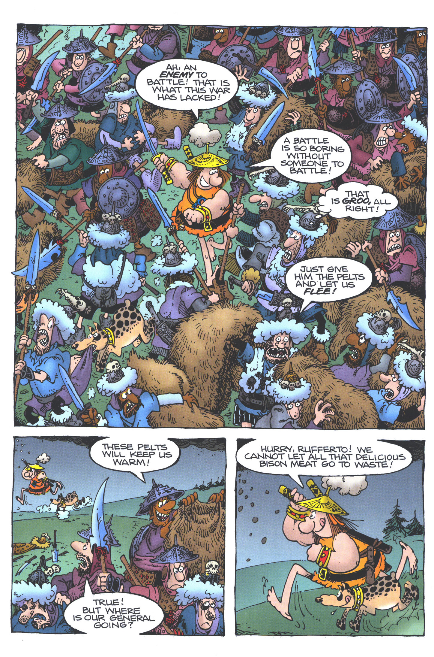 Read online Groo: Hell On Earth comic -  Issue #3 - 17