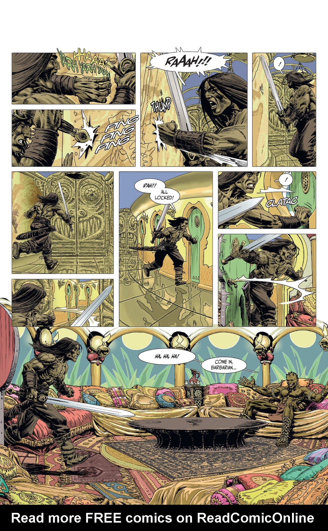 Read online The Cimmerian comic -  Issue # TPB 3 - 105