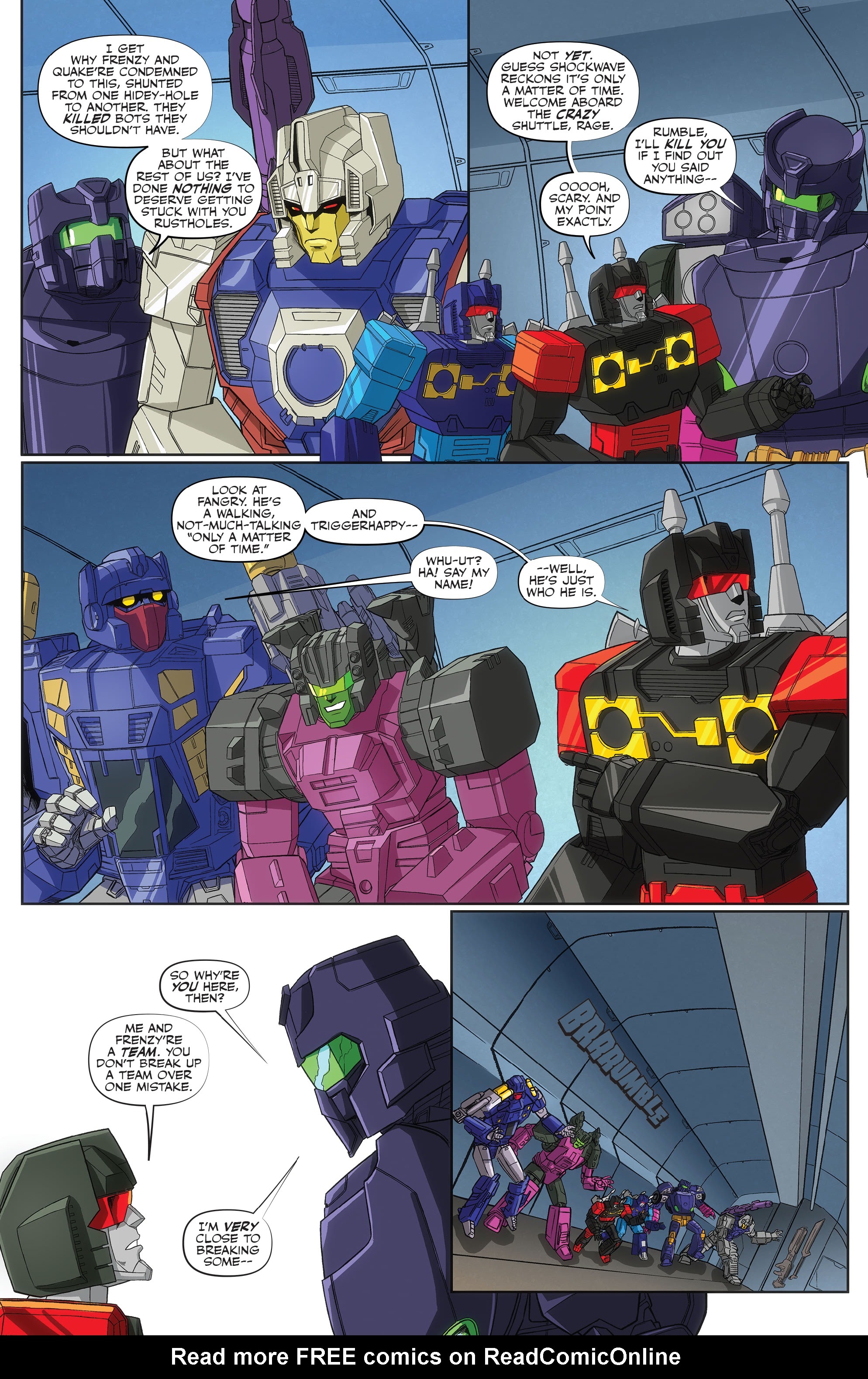 Read online Transformers (2019) comic -  Issue #21 - 9