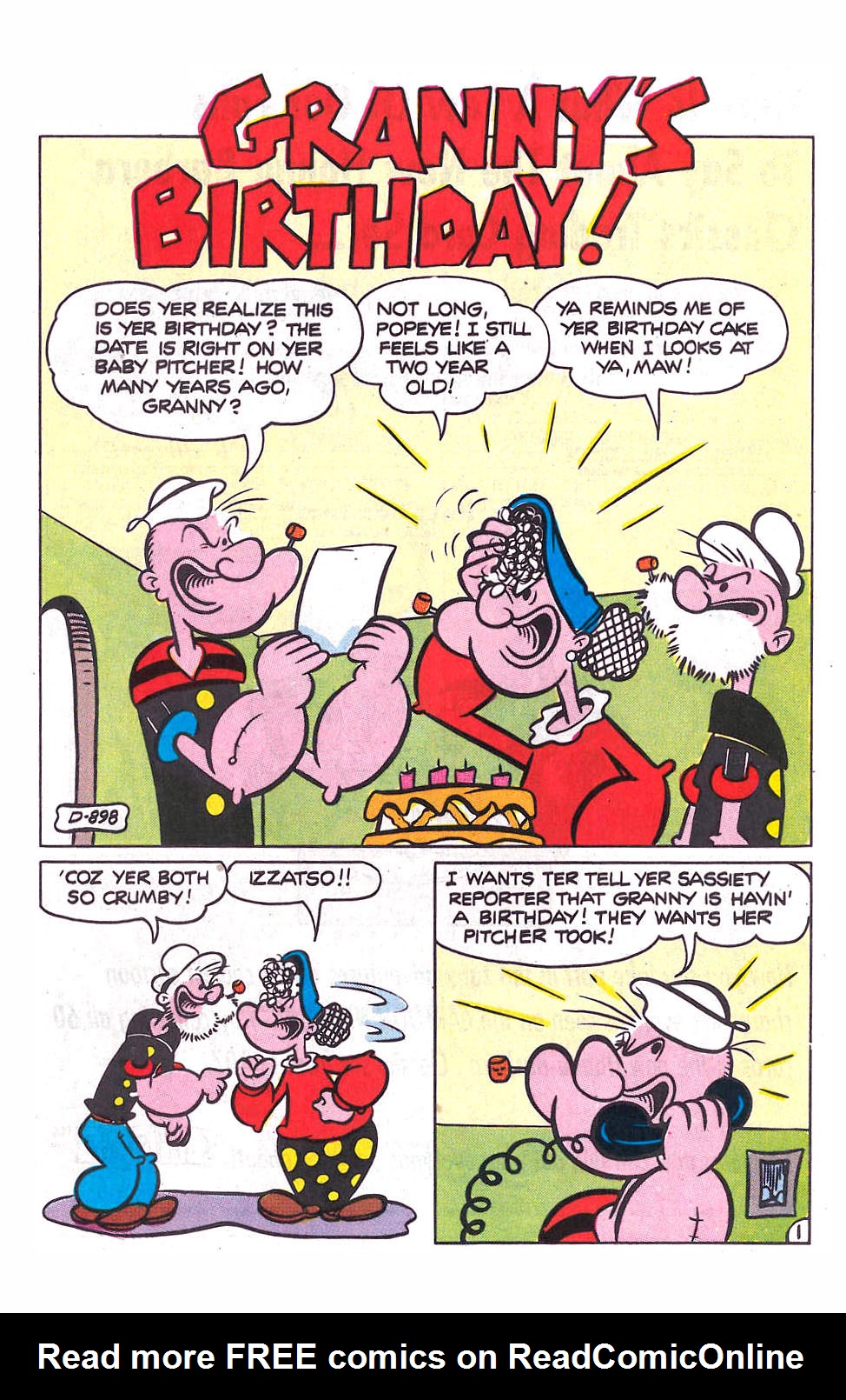 Read online Popeye (1993) comic -  Issue #6 - 3