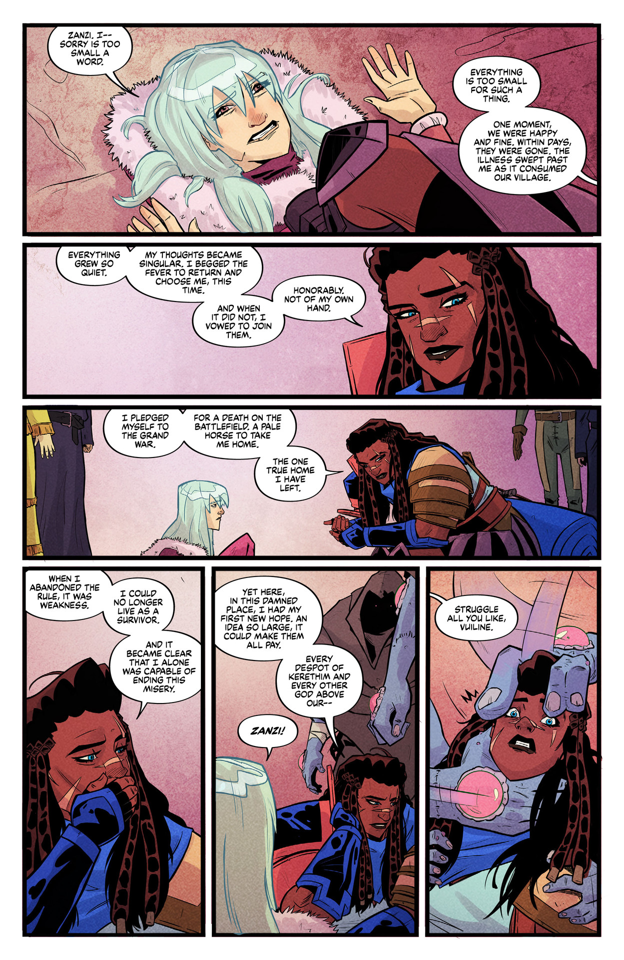 Read online Godfell comic -  Issue #5 - 10