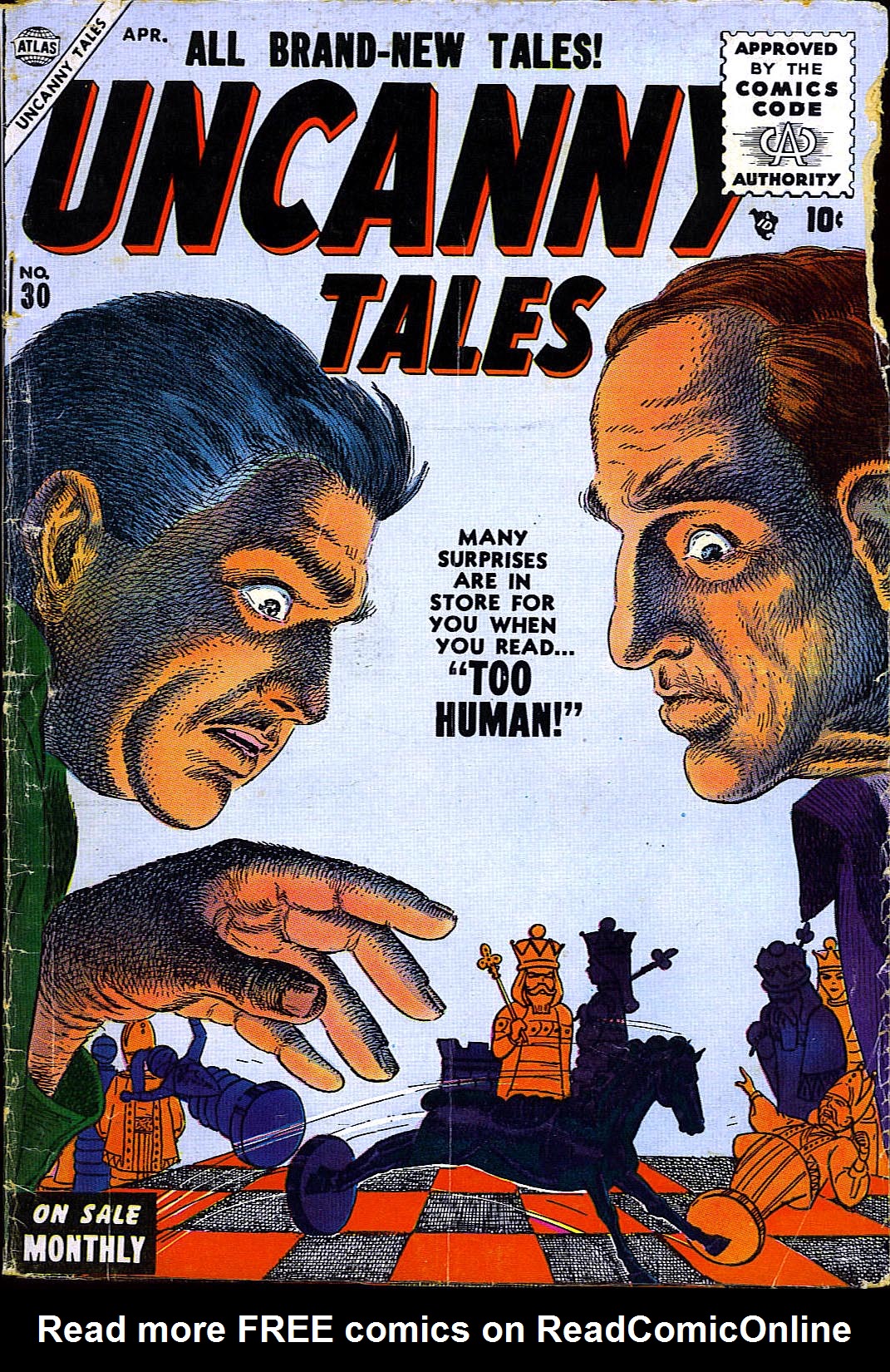 Read online Uncanny Tales comic -  Issue #30 - 1