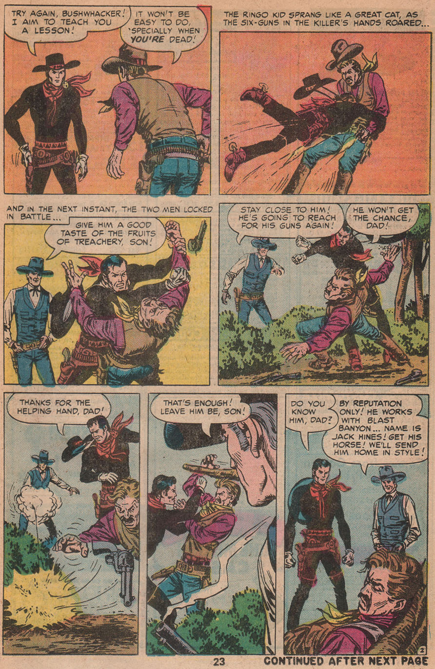 Read online Ringo Kid (1970) comic -  Issue #27 - 25