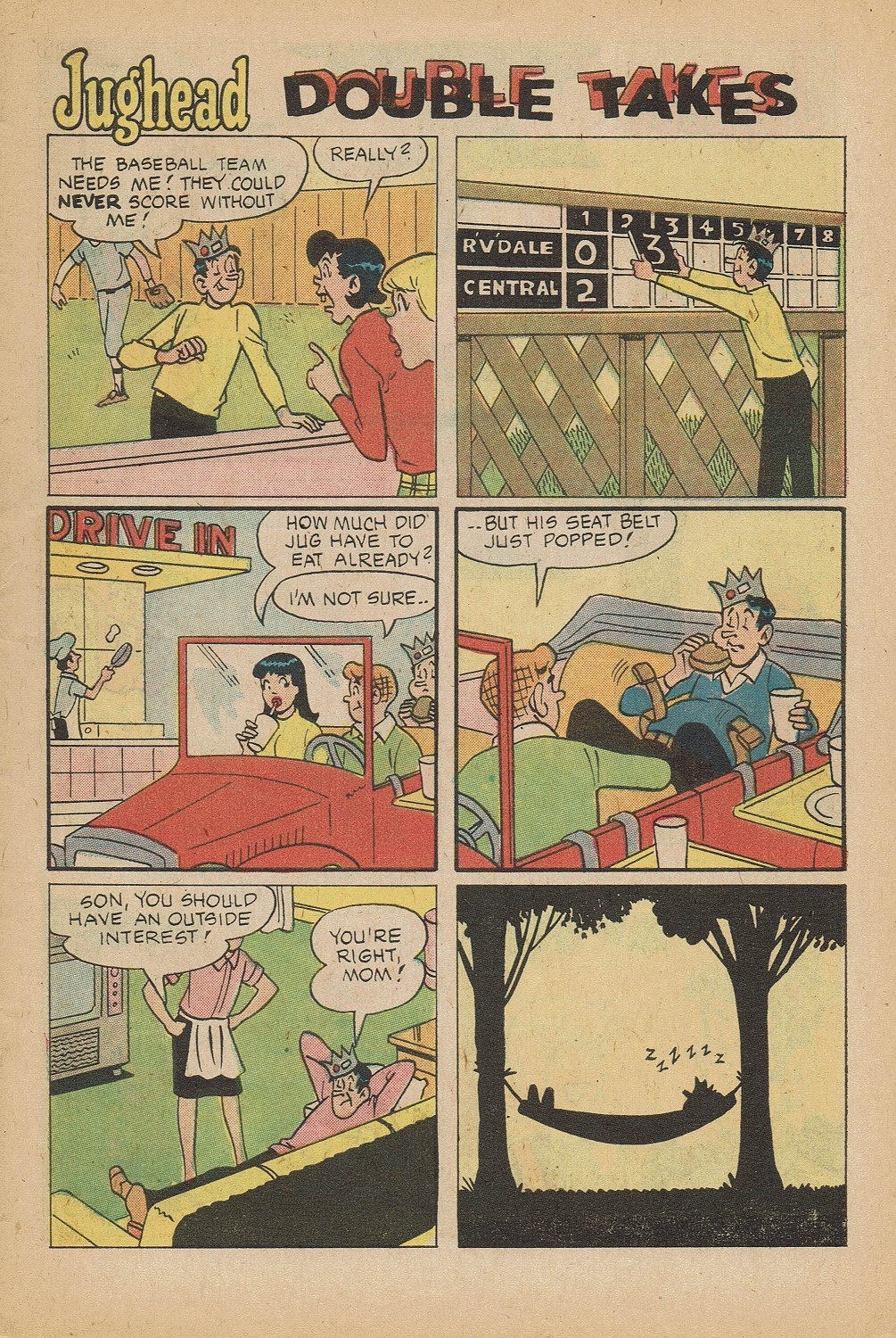 Read online Jughead's Jokes comic -  Issue #30 - 7