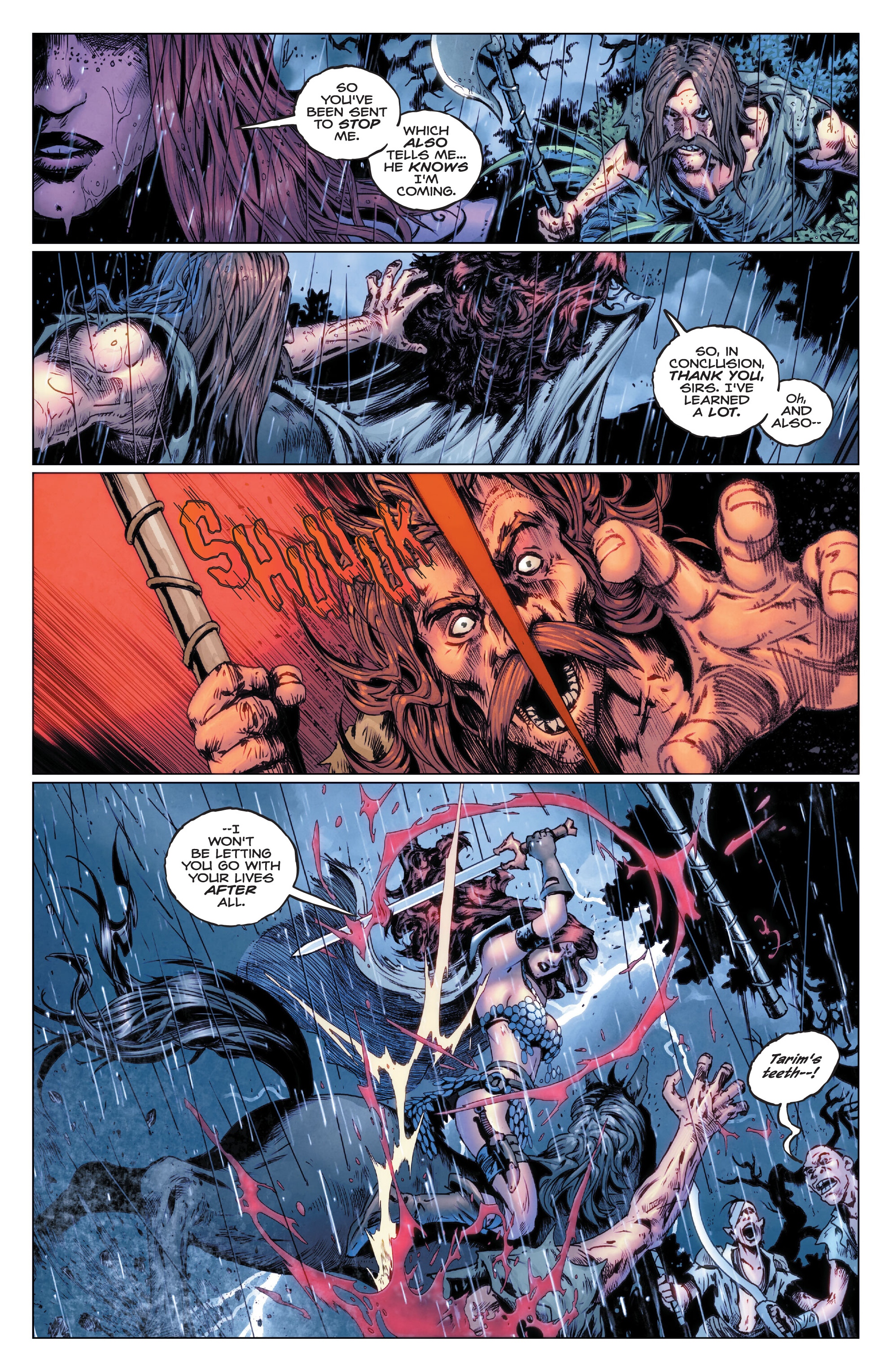 Read online Red Sonja: The Superpowers comic -  Issue # TPB (Part 1) - 8