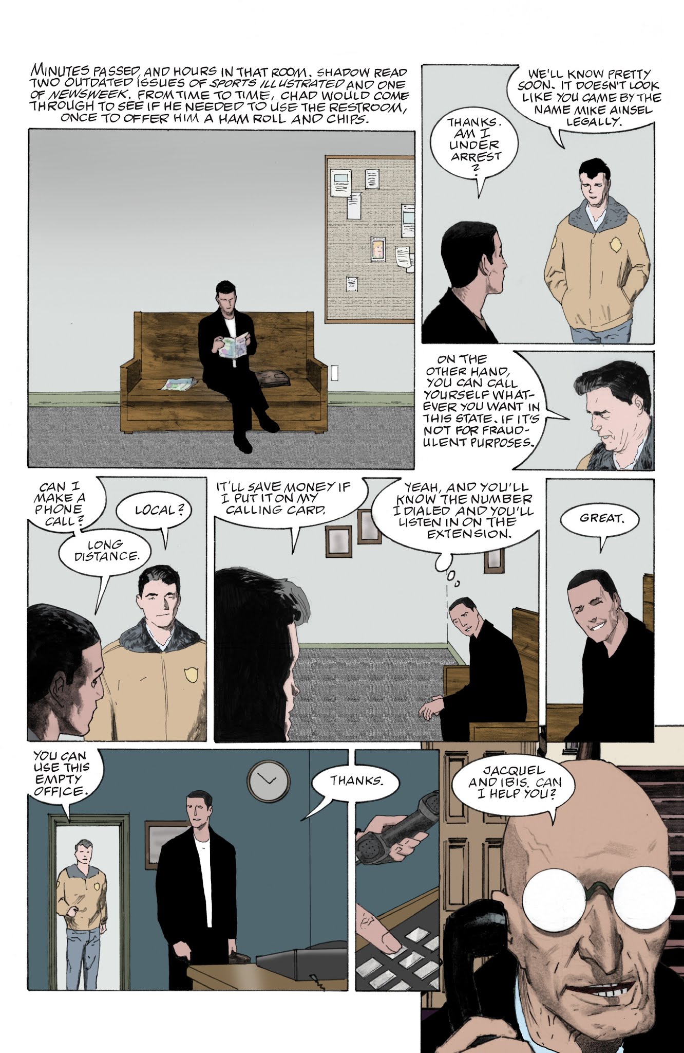 Read online American Gods: My Ainsel comic -  Issue #9 - 4