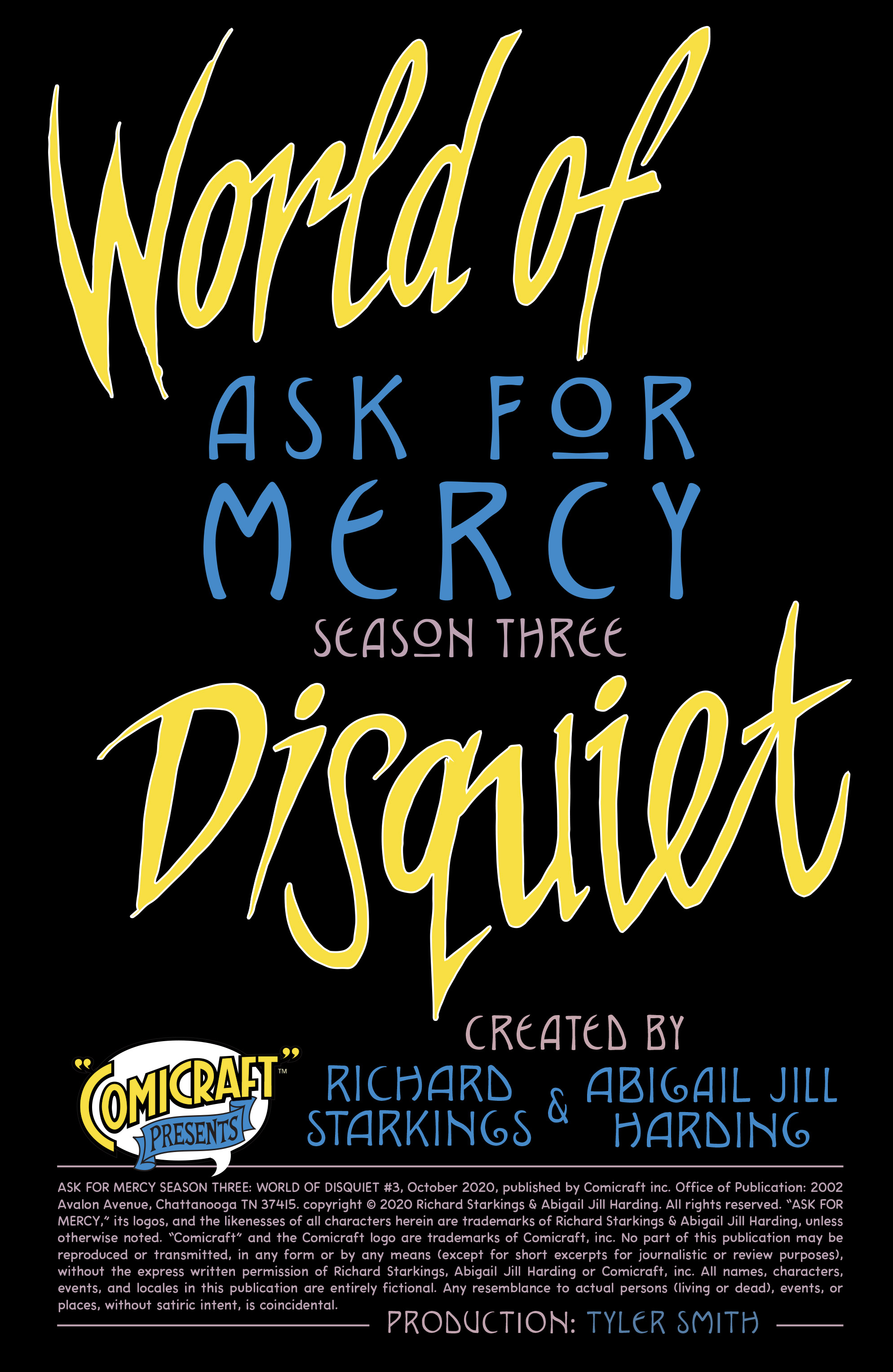 Read online Ask For Mercy Season Three: World Of Disquiet comic -  Issue #3 - 2