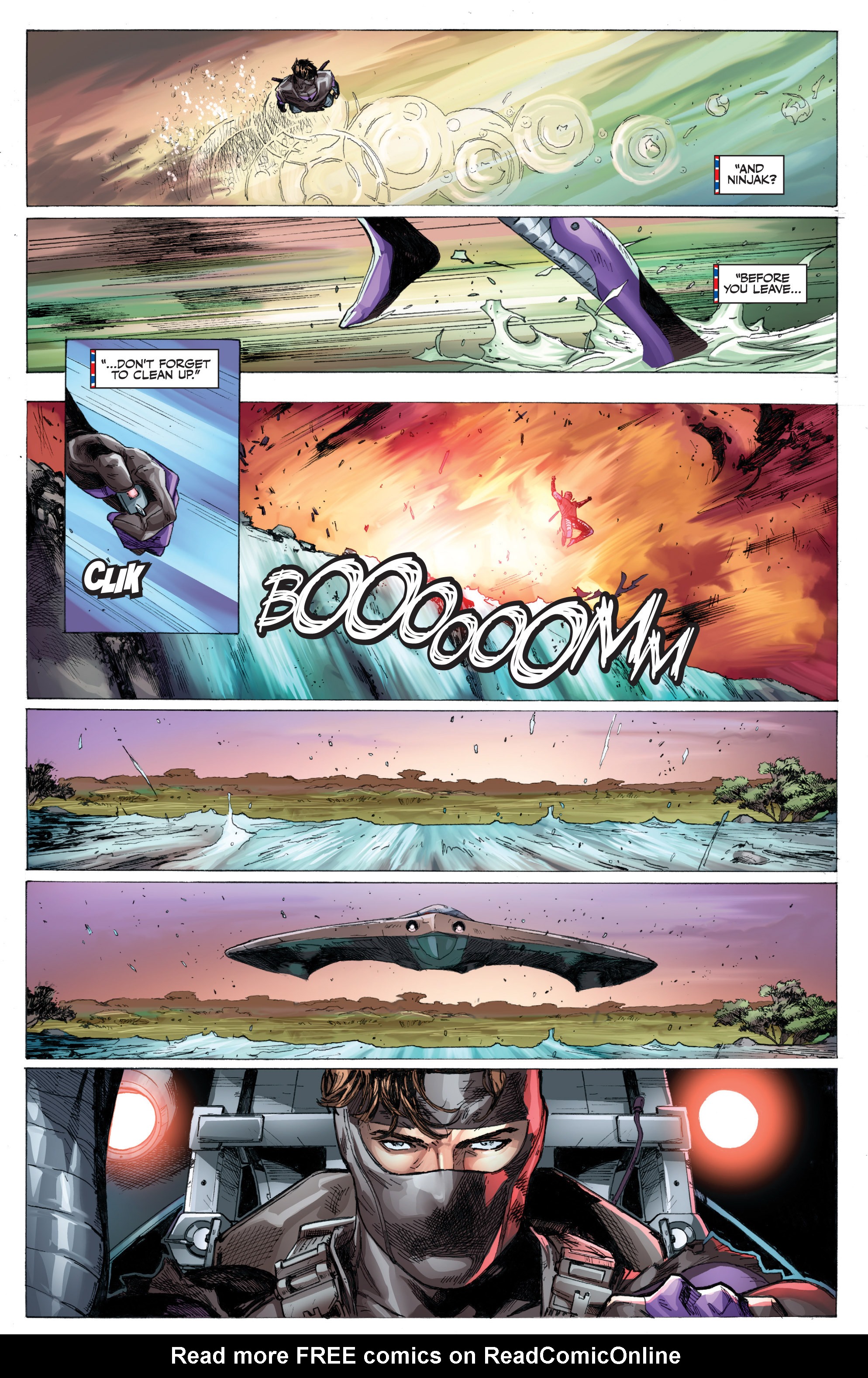 Read online Ninjak (2015) comic -  Issue # _Deluxe Edition 1 (Part 1) - 22