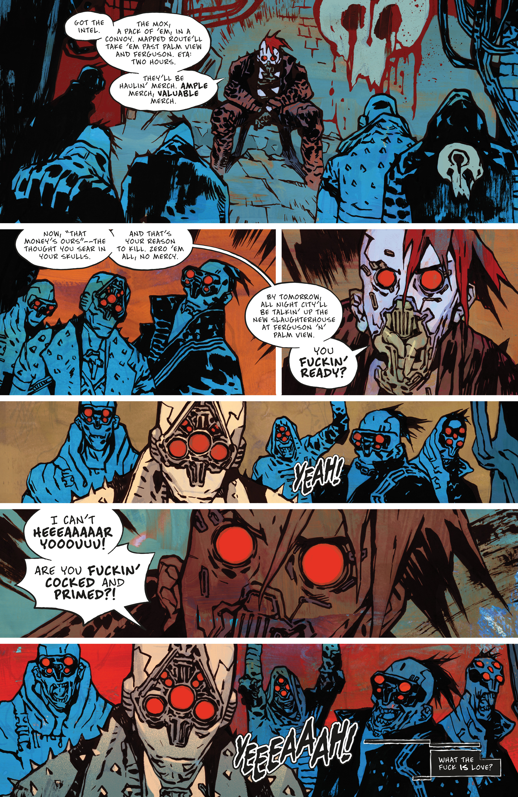 Read online Cyberpunk 2077: XOXO comic -  Issue #1 - 9