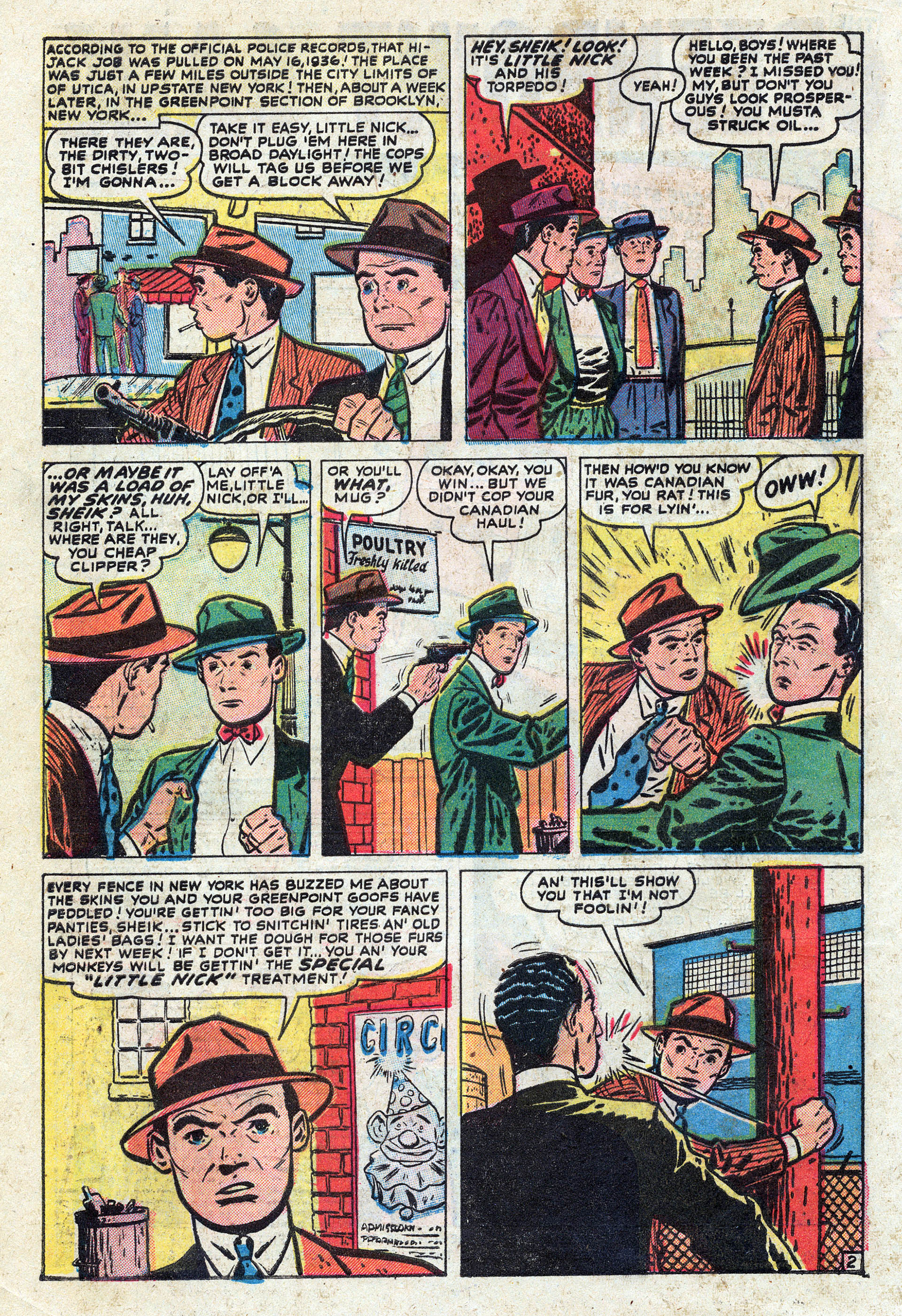 Read online Crime Exposed (1950) comic -  Issue #3 - 4
