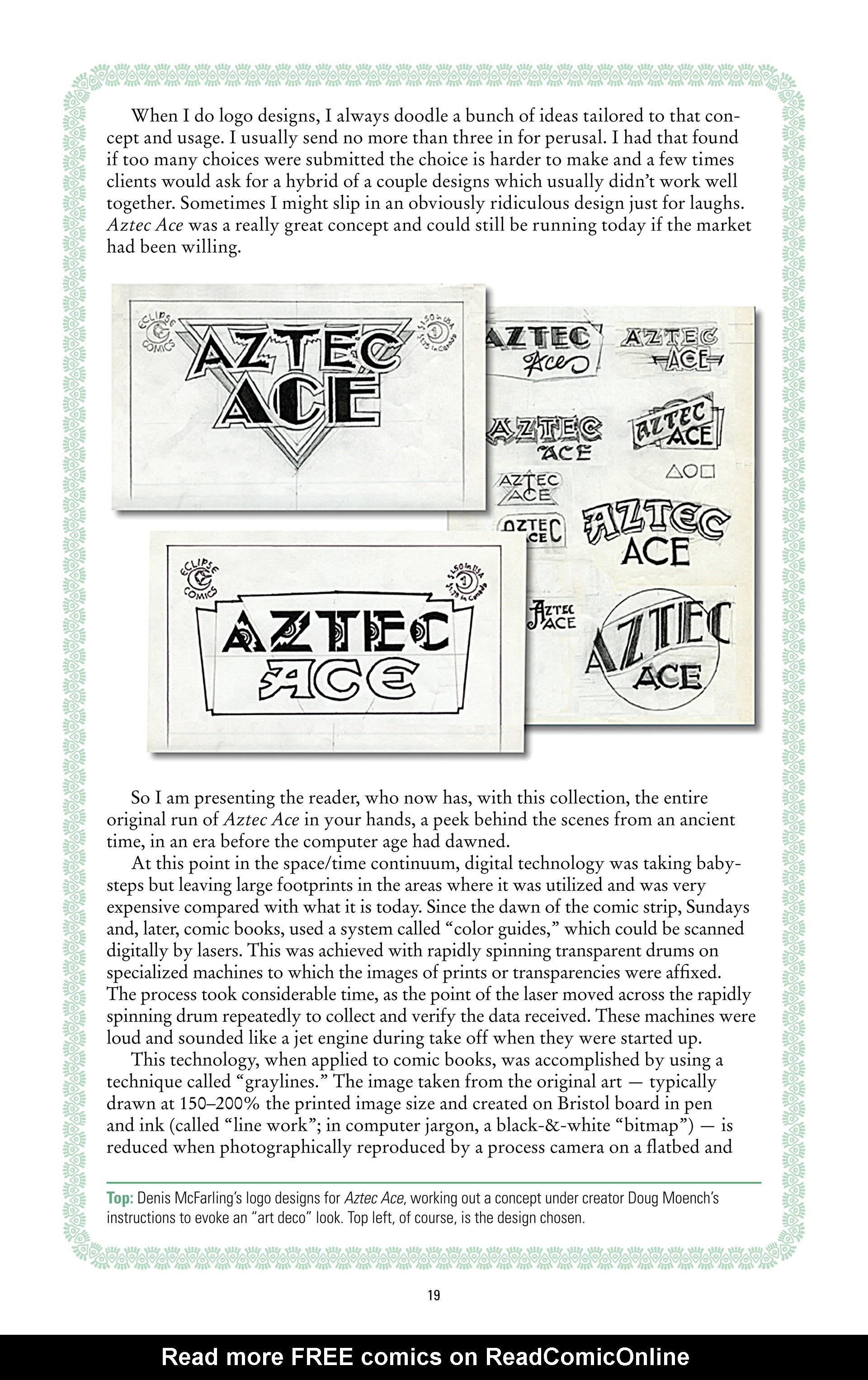 Read online Aztec Ace comic -  Issue # _The Complete Collection (Part 1) - 21