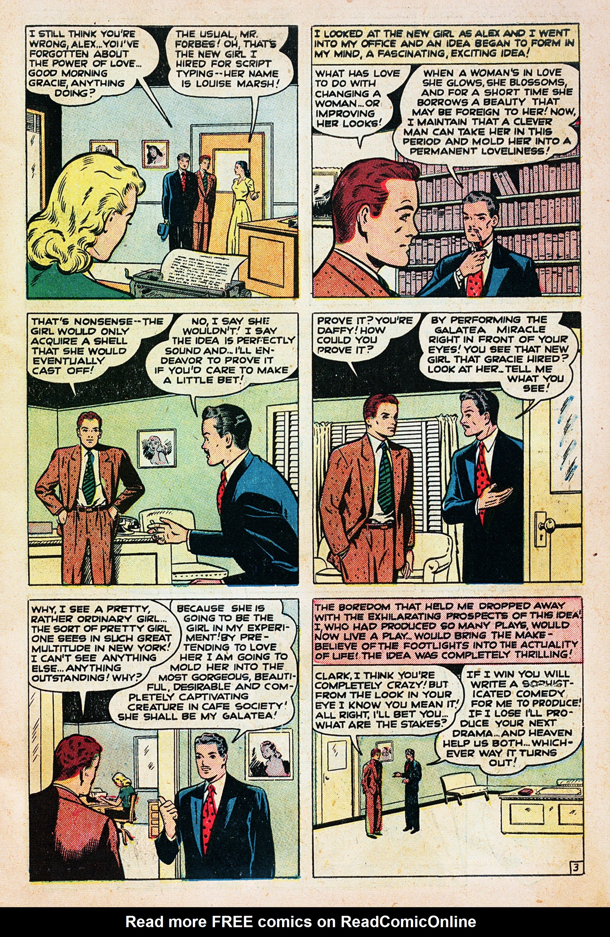 Read online Girl Comics (1949) comic -  Issue #4 - 5