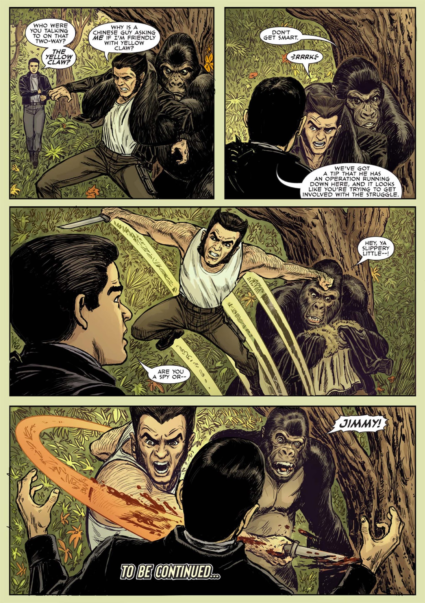 Read online Wolverine: Agent of Atlas comic -  Issue #1 - 5