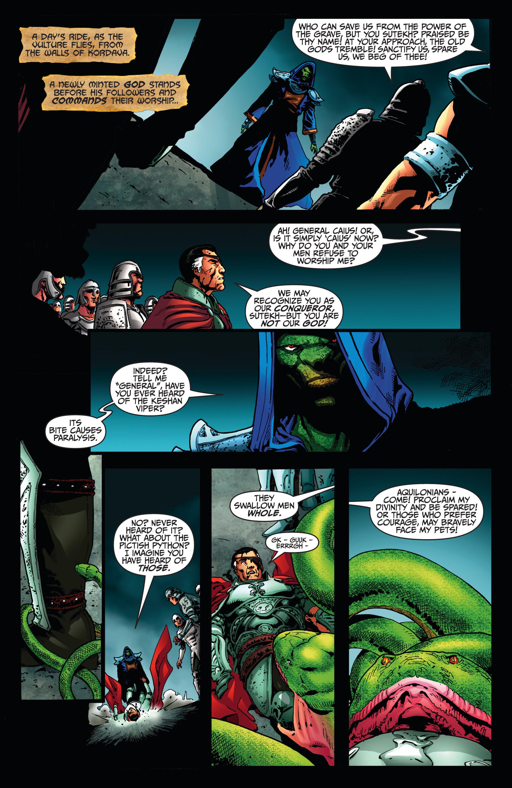 Read online Red Sonja: Vulture's Circle comic -  Issue # _TPB - 100