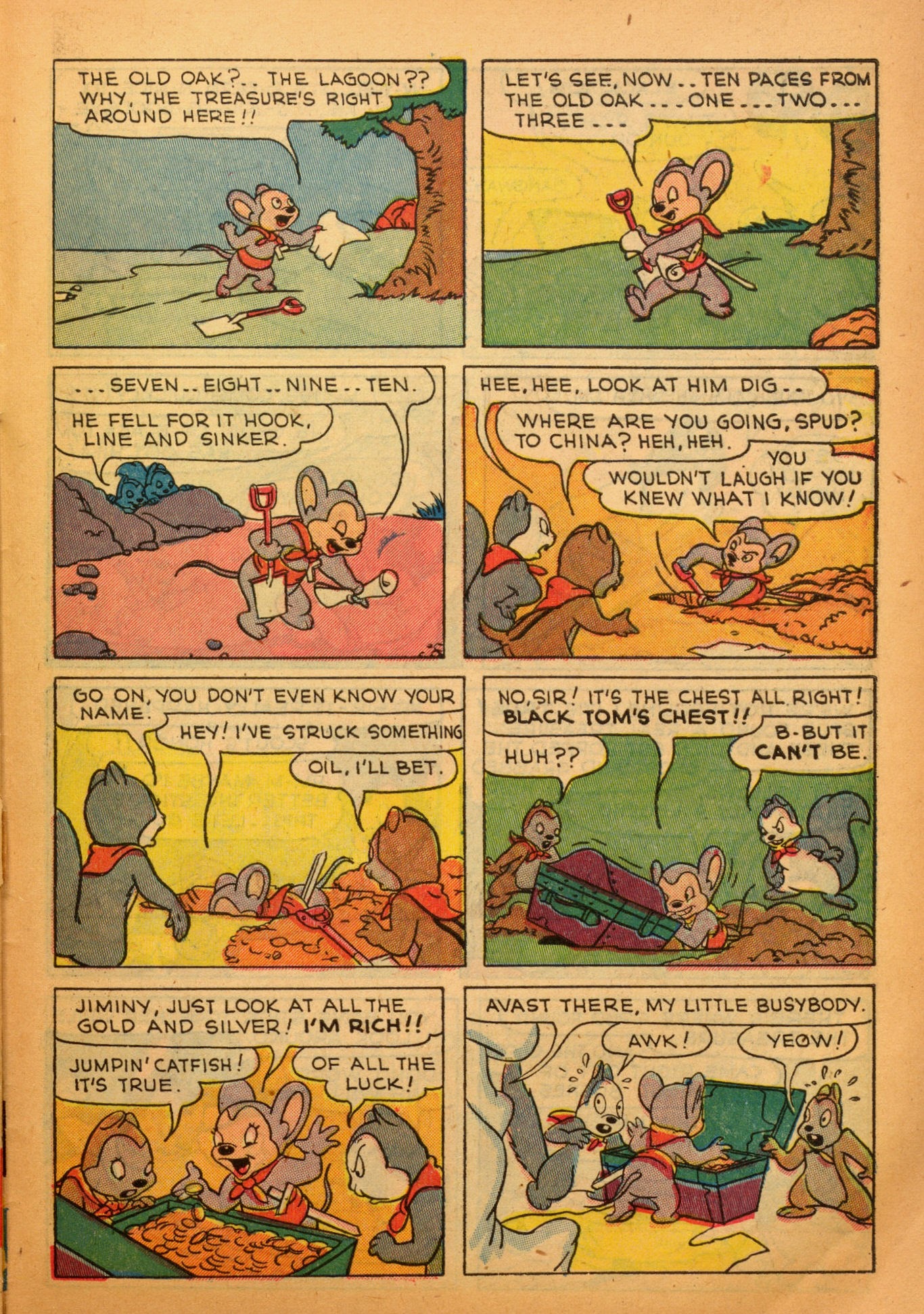 Read online Paul Terry's Mighty Mouse Comics comic -  Issue #6 - 31