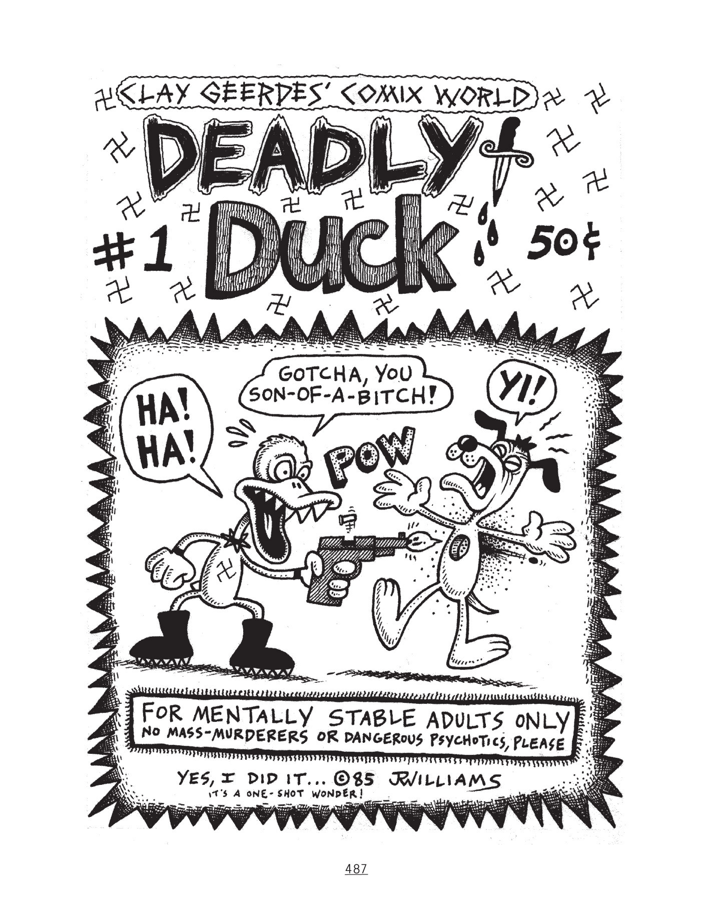 Read online NEWAVE! The Underground Mini Comix of the 1980's comic -  Issue # TPB (Part 5) - 68