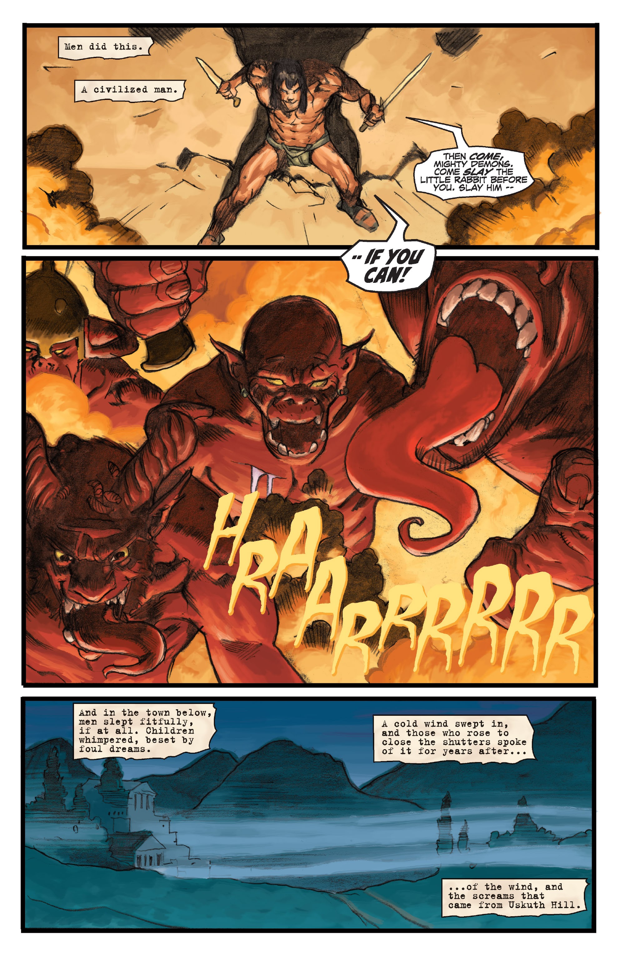 Read online Conan Chronicles Epic Collection comic -  Issue # TPB Out of the Darksome Hills (Part 4) - 84